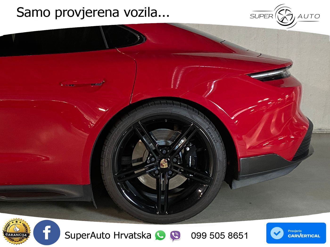 Porsche Taycan GTS Performance Plus 93.4 kWh (598 KS)