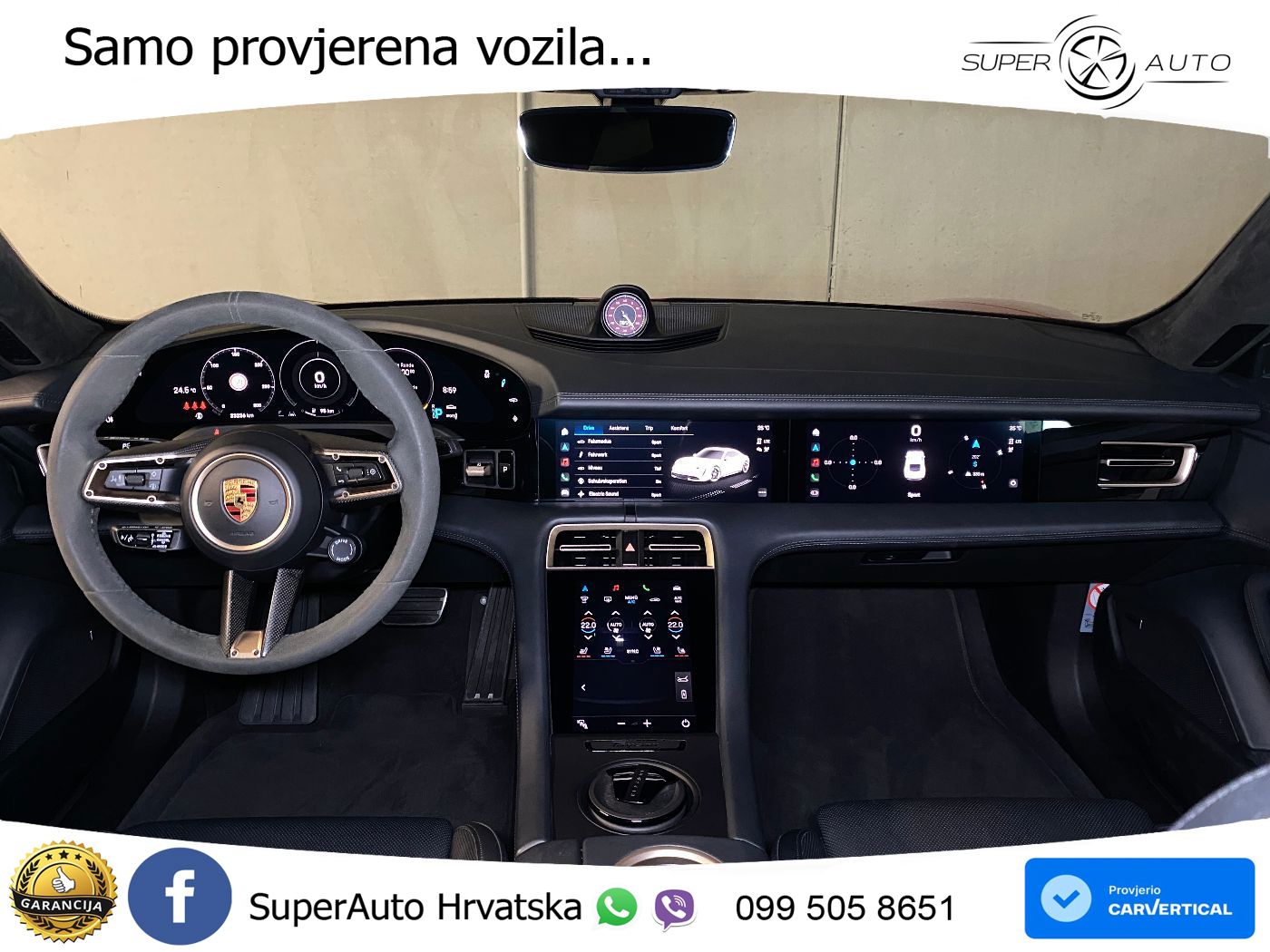 Porsche Taycan GTS Performance Plus 93.4 kWh (598 KS)