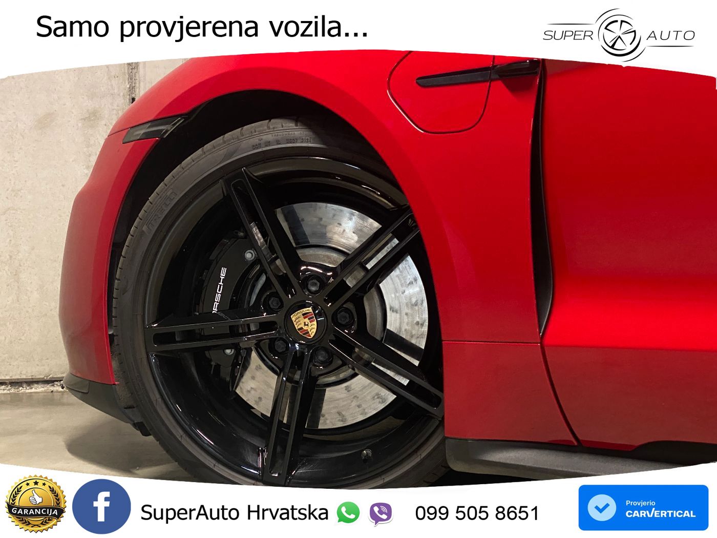 Porsche Taycan GTS Performance Plus 93.4 kWh (598 KS)