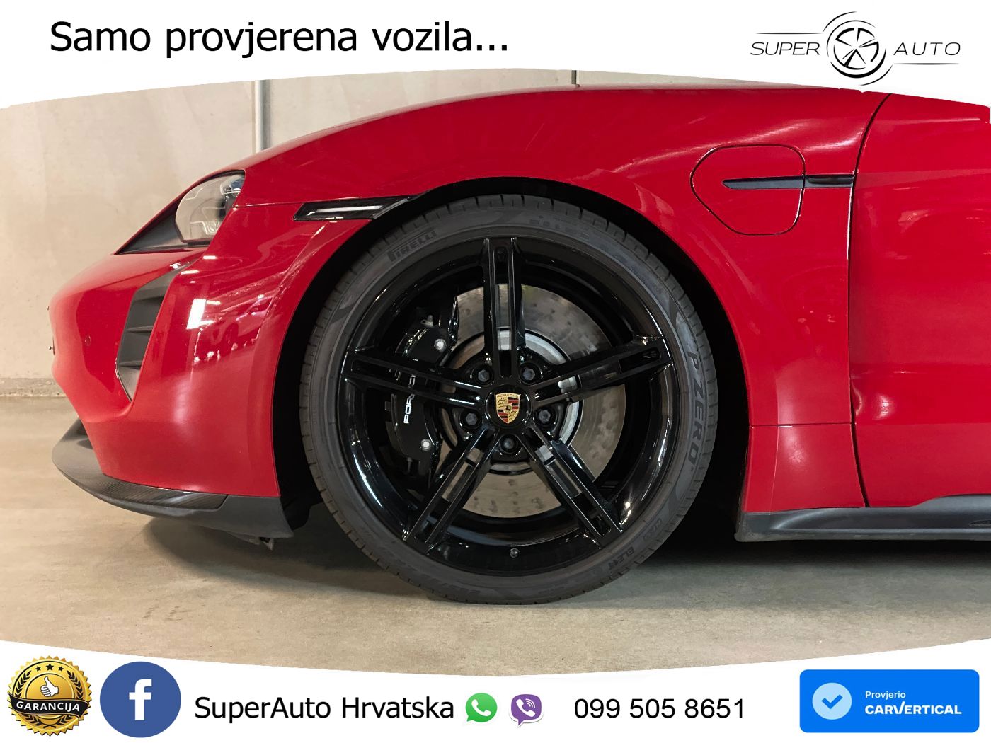 Porsche Taycan GTS Performance Plus 93.4 kWh (598 KS)