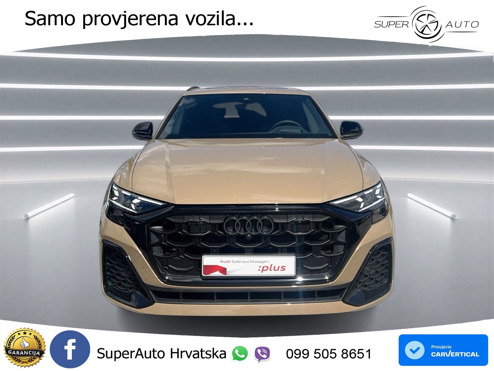 Audi Q8 50 TDI V6 (286 KS) quattro Tiptronic S line LED+GR SJED+ACC