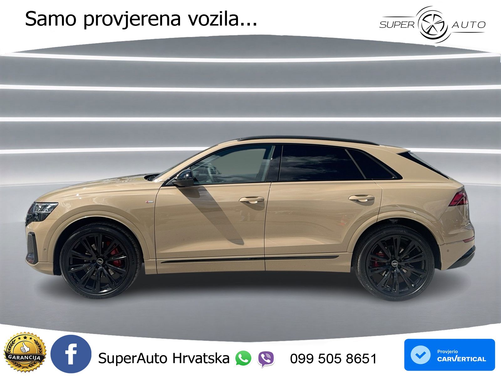 Audi Q8 50 TDI V6 (286 KS) quattro Tiptronic S line LED+GR SJED+ACC