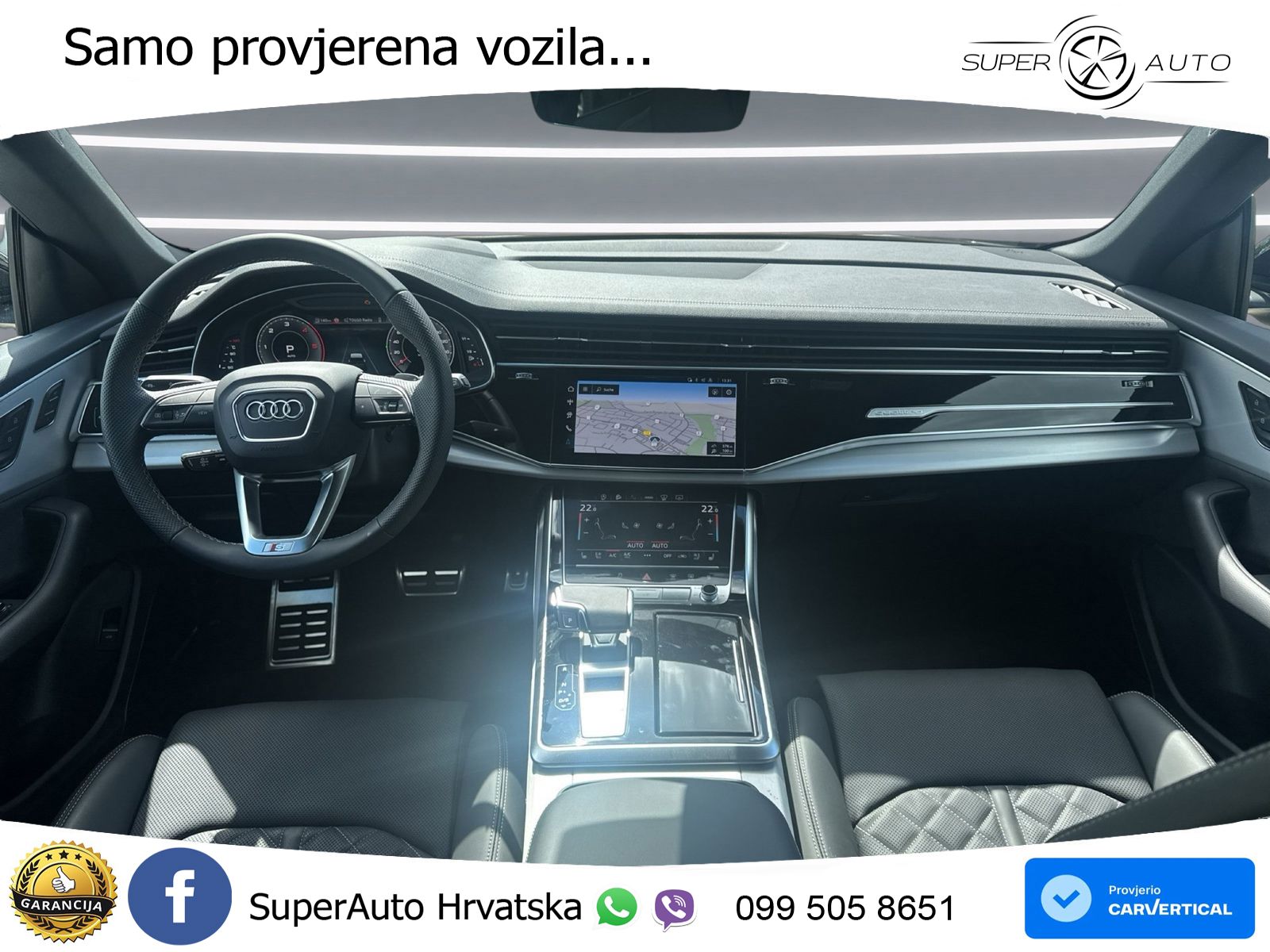 Audi Q8 50 TDI V6 (286 KS) quattro Tiptronic S line LED+GR SJED+ACC