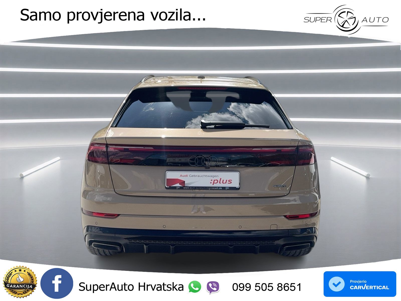 Audi Q8 50 TDI V6 (286 KS) quattro Tiptronic S line LED+GR SJED+ACC