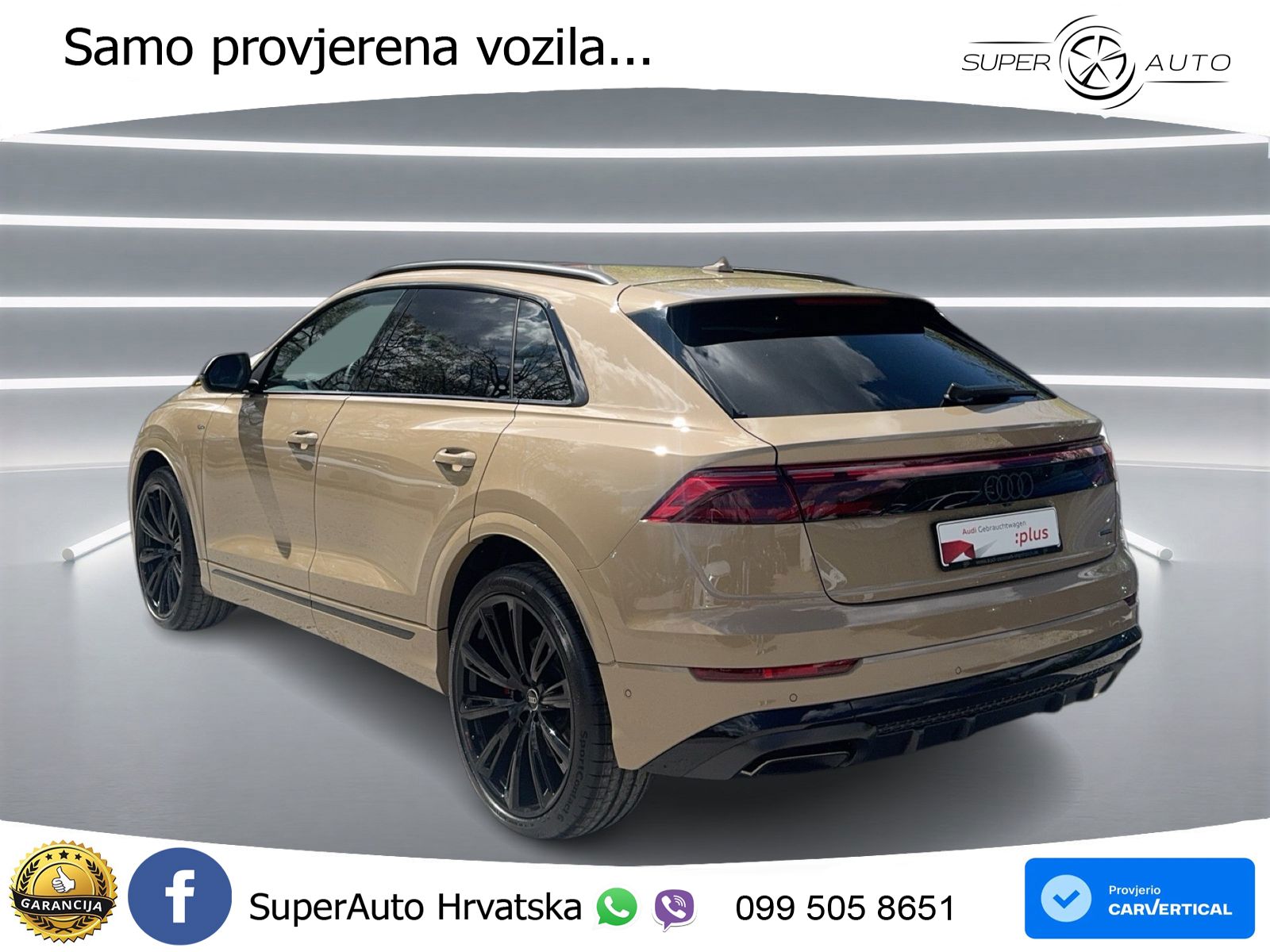 Audi Q8 50 TDI V6 (286 KS) quattro Tiptronic S line LED+GR SJED+ACC