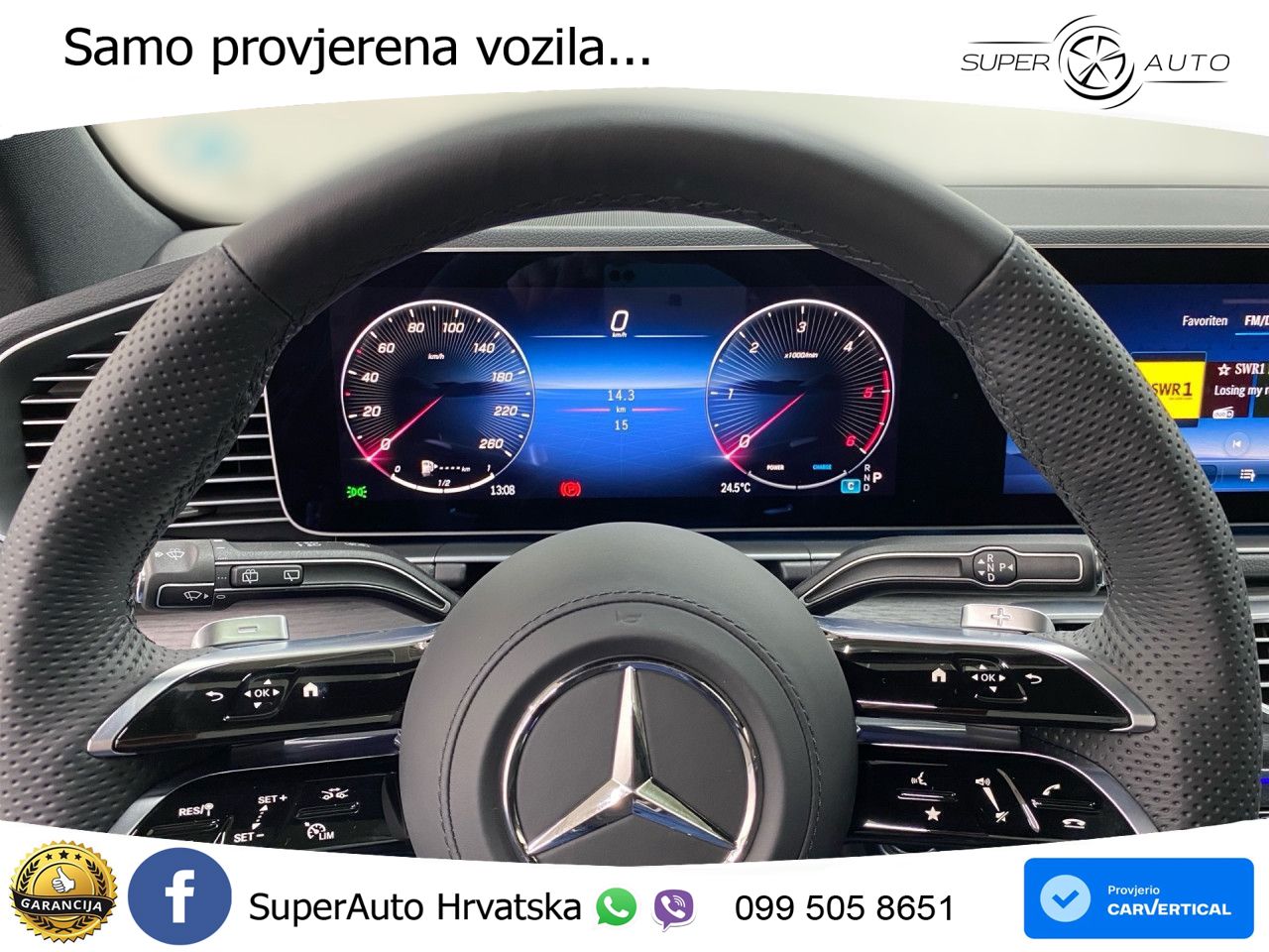 Mercedes GLE 450d (367 KS) EQ Boost 4MATIC 9G-TRONIC AMG LED+GR SJED+ACC