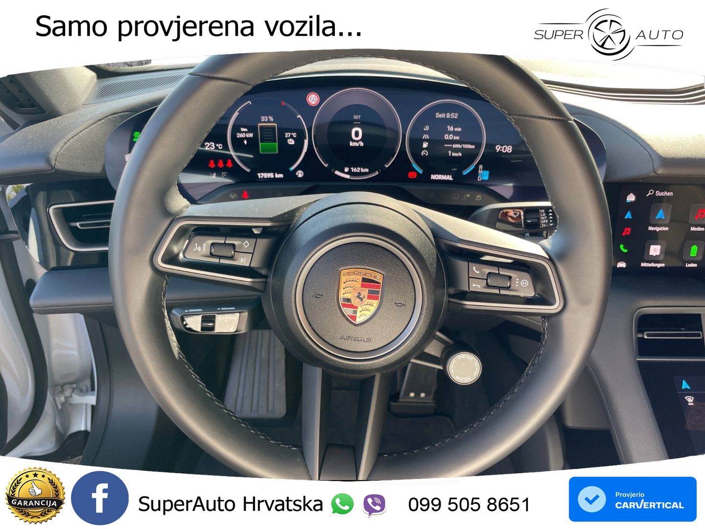 Porsche Taycan 105 kWh (435 KS)