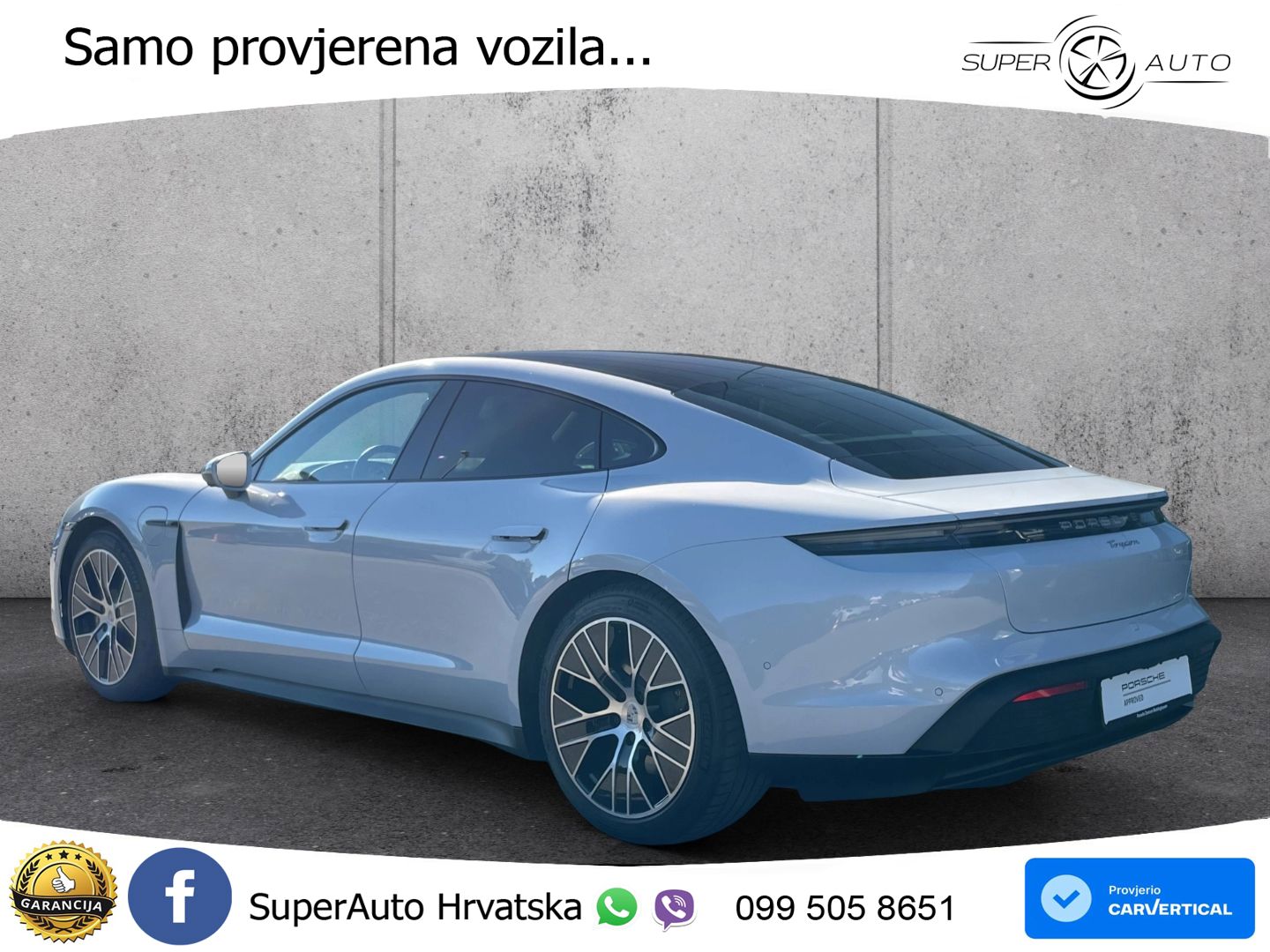 Porsche Taycan 105 kWh (435 KS)
