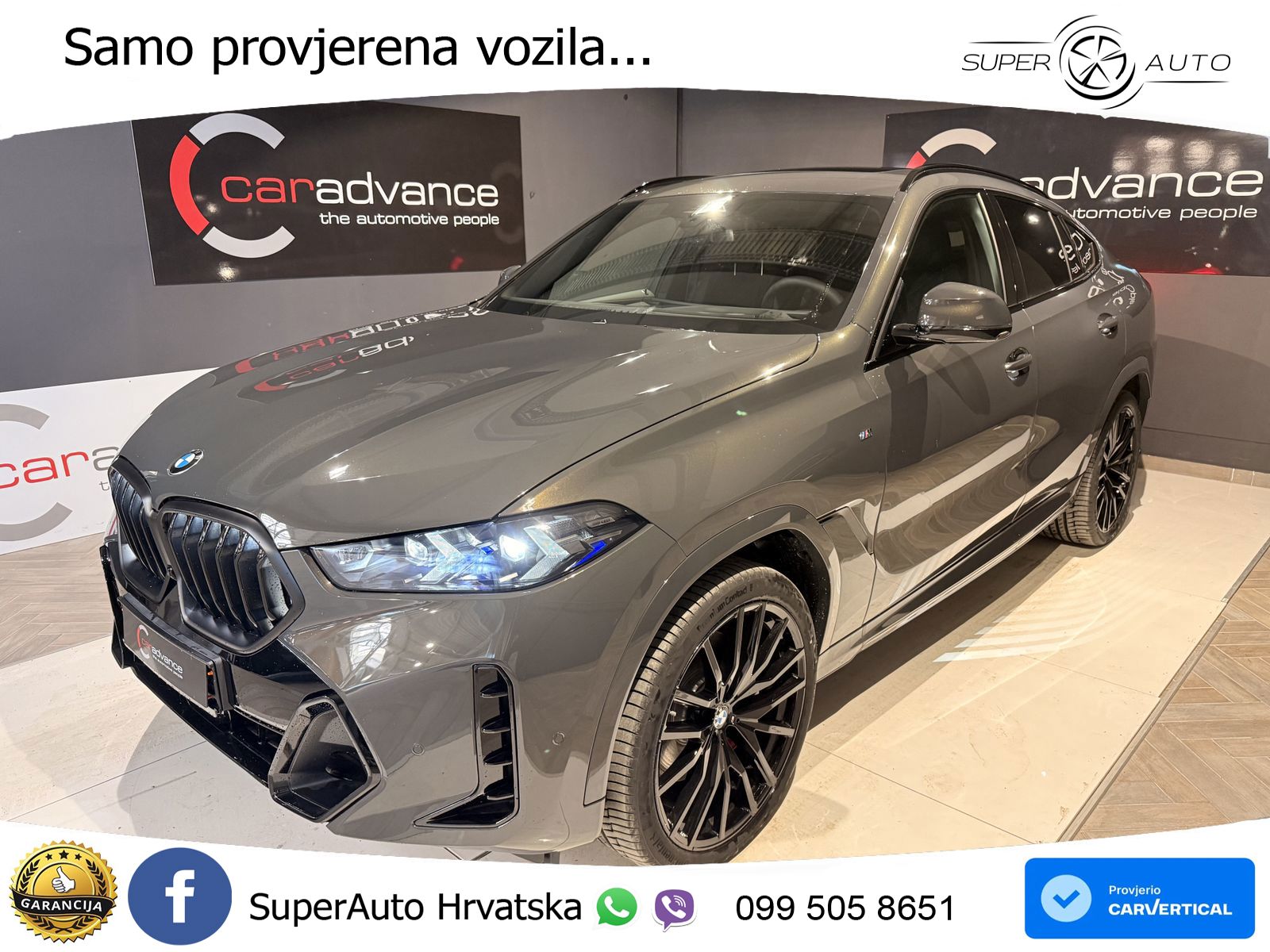 BMW X6 30d (298 KS) xDrive Steptronic M Sport LED+GR SJED+ACC