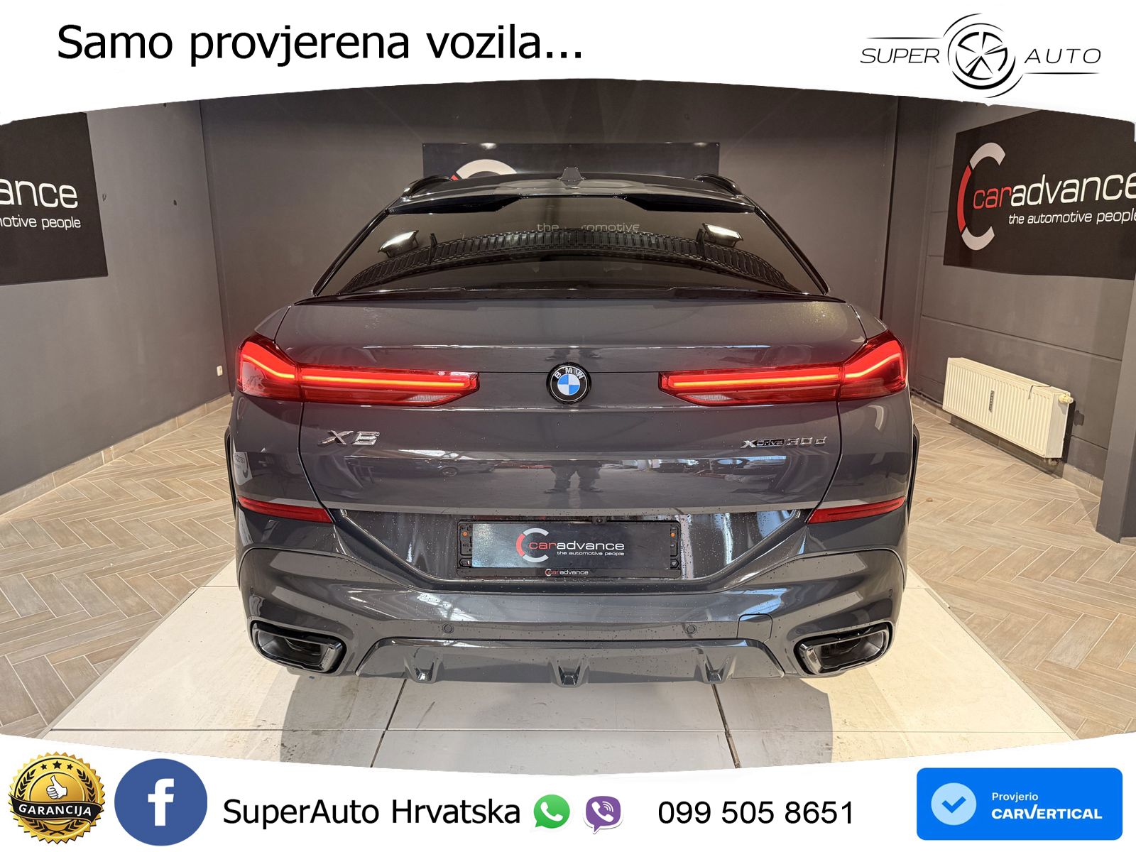 BMW X6 30d (298 KS) xDrive Steptronic M Sport LED+GR SJED+ACC