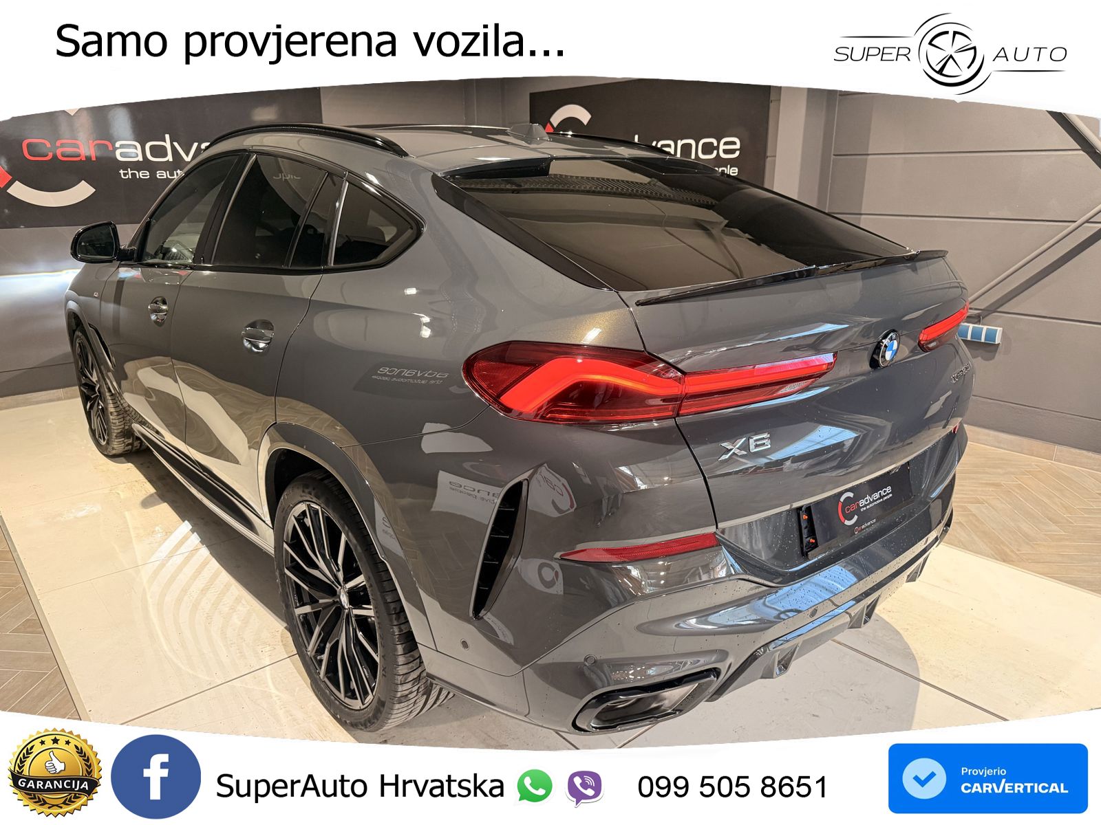 BMW X6 30d (298 KS) xDrive Steptronic M Sport LED+GR SJED+ACC