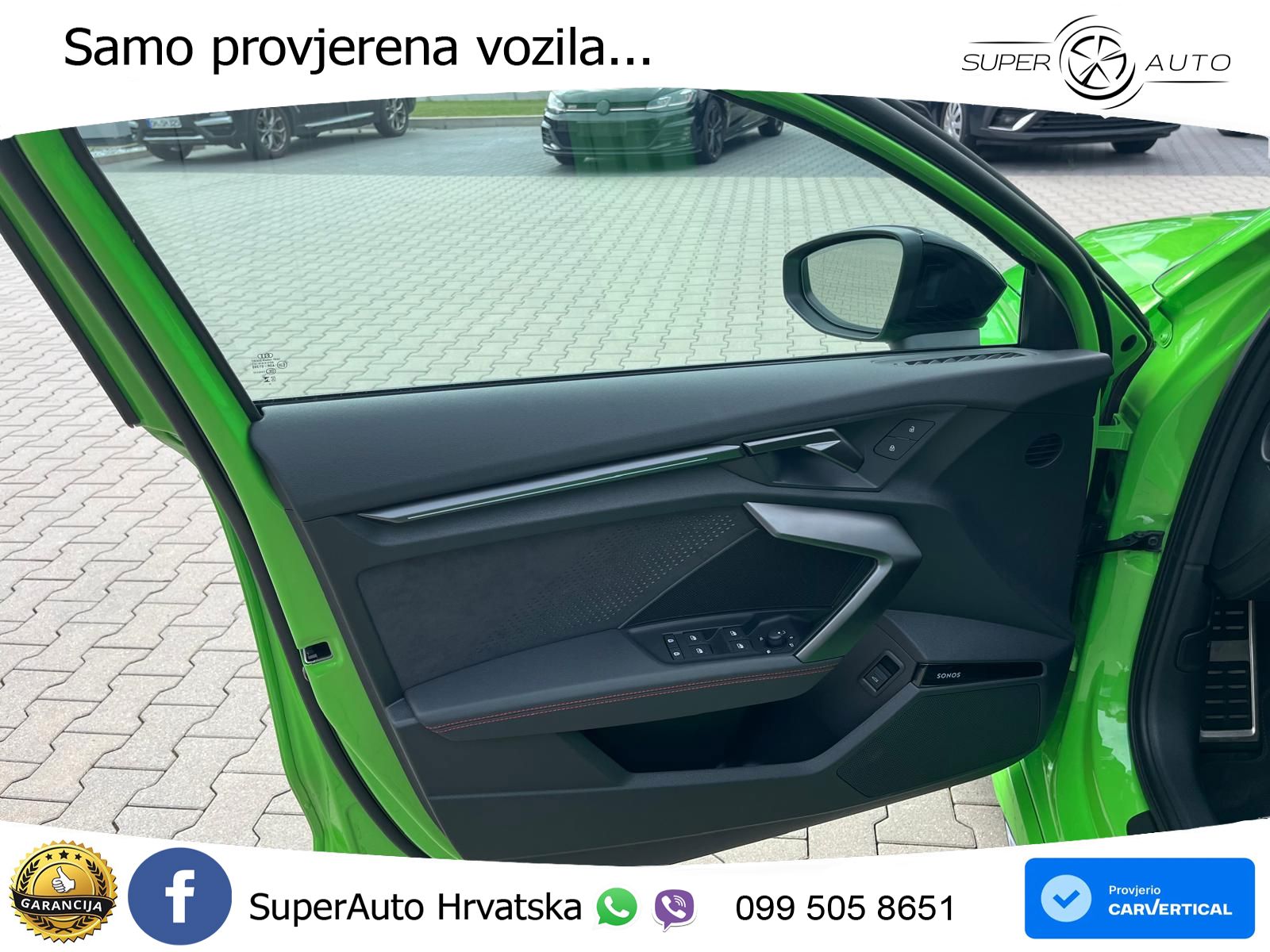 Audi RS3 Sedan 2.5 TFSI (400 KS) quattro S tronic LED+GR SJED+ACC