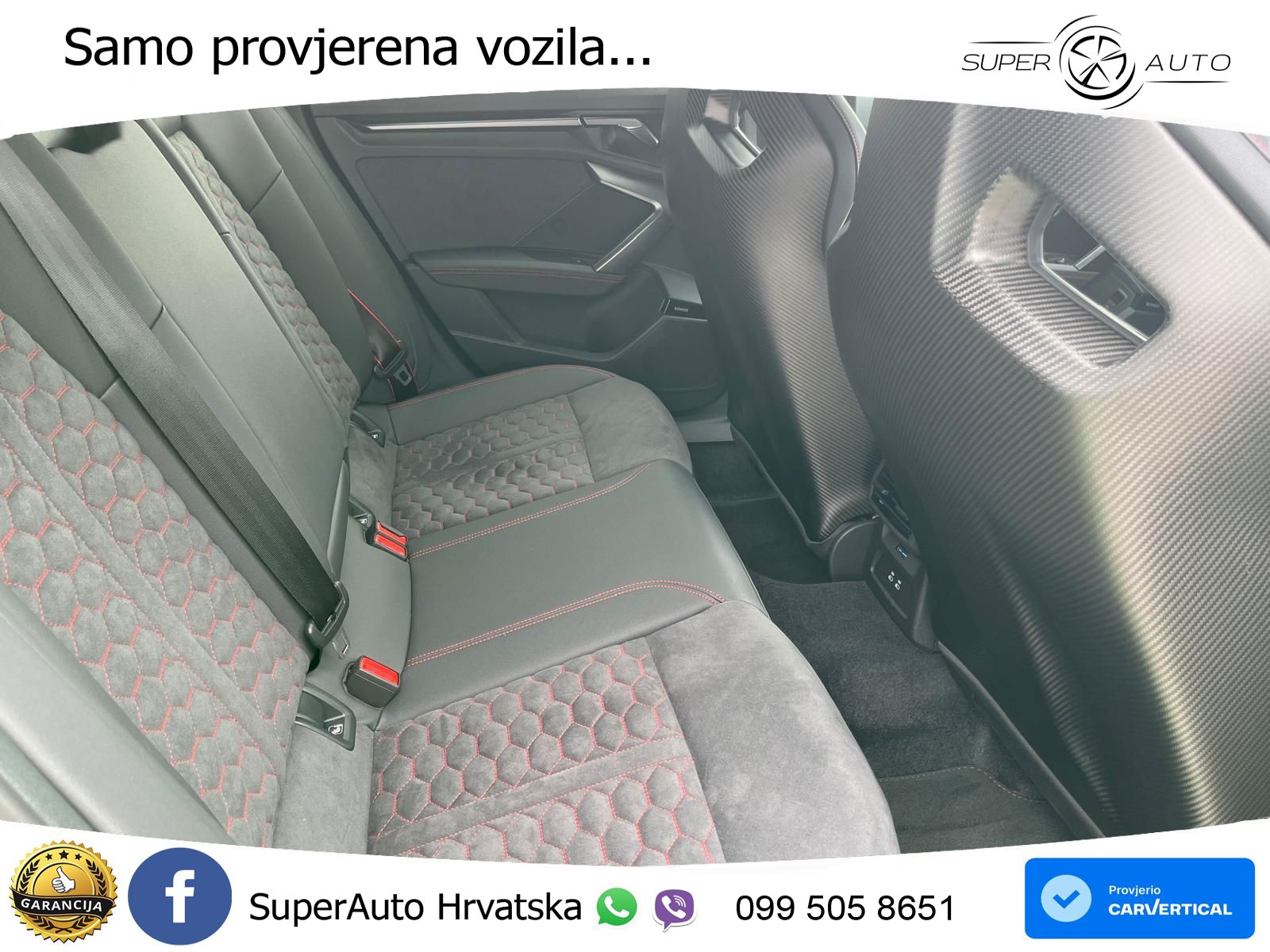 Audi RS3 Sedan 2.5 TFSI (400 KS) quattro S tronic LED+GR SJED+ACC