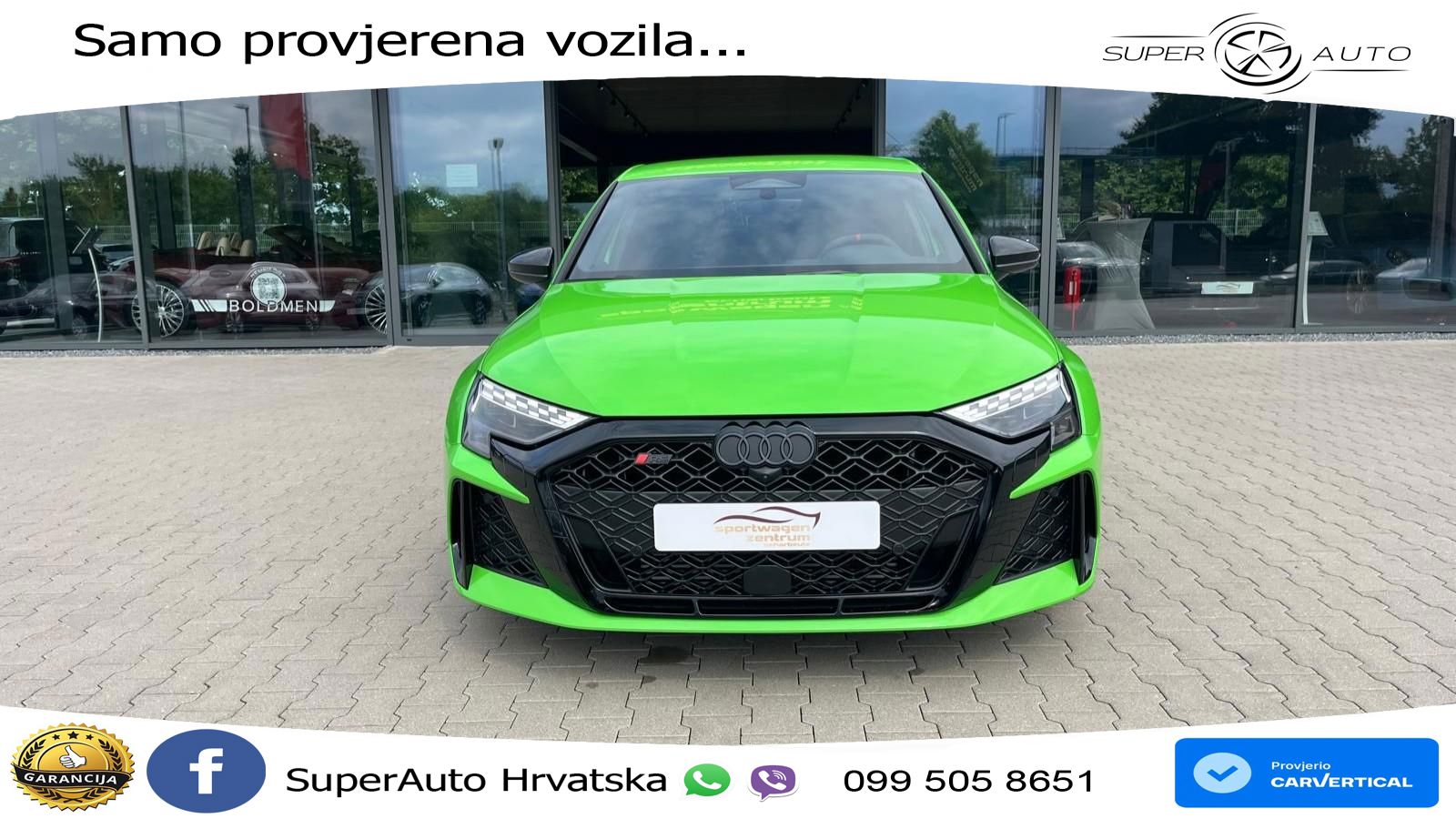 Audi RS3 Sedan 2.5 TFSI (400 KS) quattro S tronic LED+GR SJED+ACC