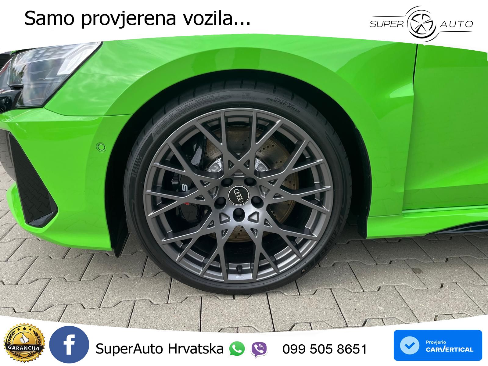 Audi RS3 Sedan 2.5 TFSI (400 KS) quattro S tronic LED+GR SJED+ACC