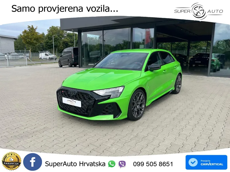 Audi RS3 Sedan 2.5 TFSI (400 KS) quattro S tronic LED+GR SJED+ACC