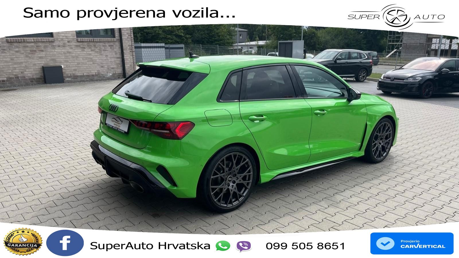 Audi RS3 Sedan 2.5 TFSI (400 KS) quattro S tronic LED+GR SJED+ACC