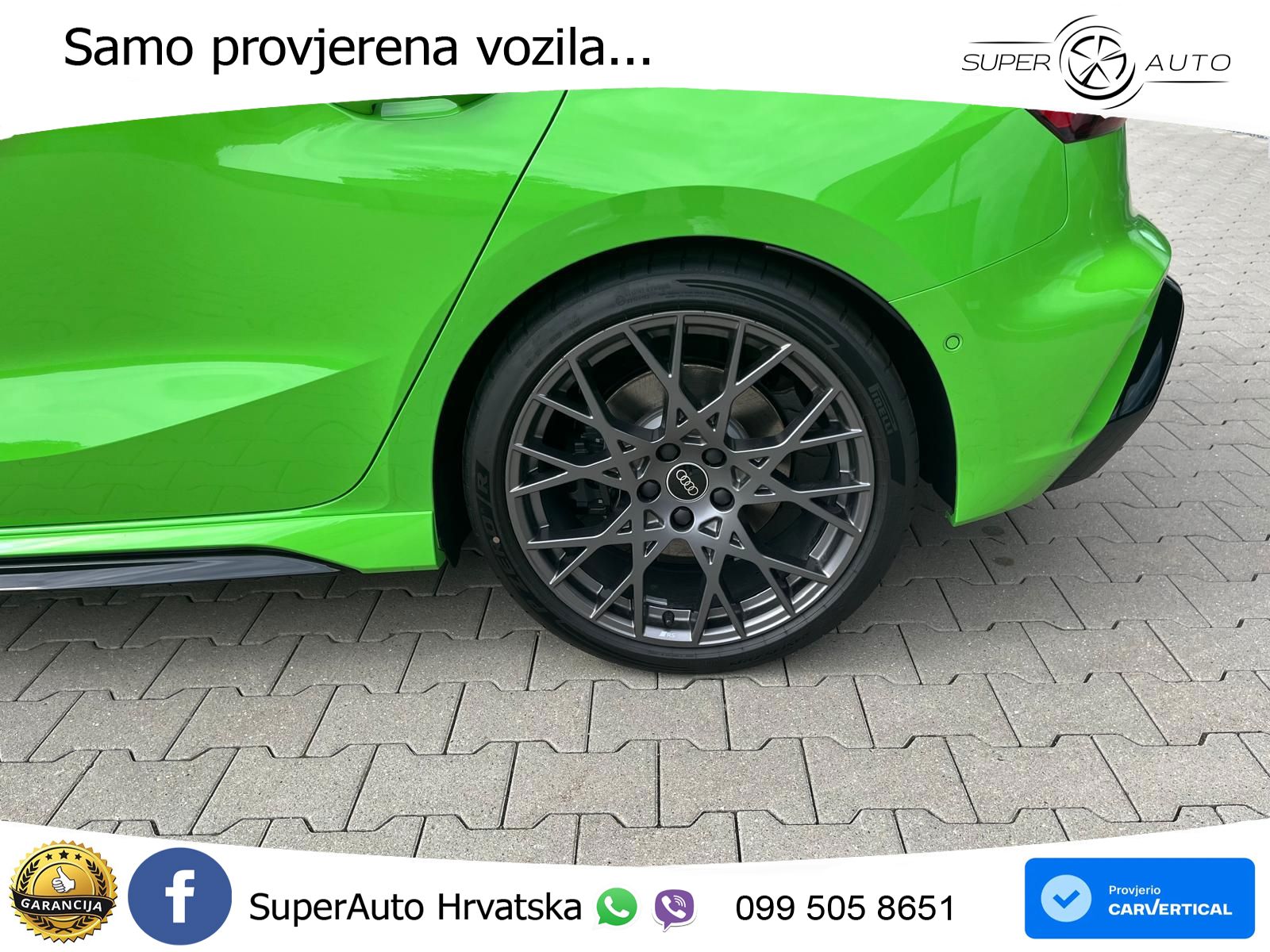 Audi RS3 Sedan 2.5 TFSI (400 KS) quattro S tronic LED+GR SJED+ACC