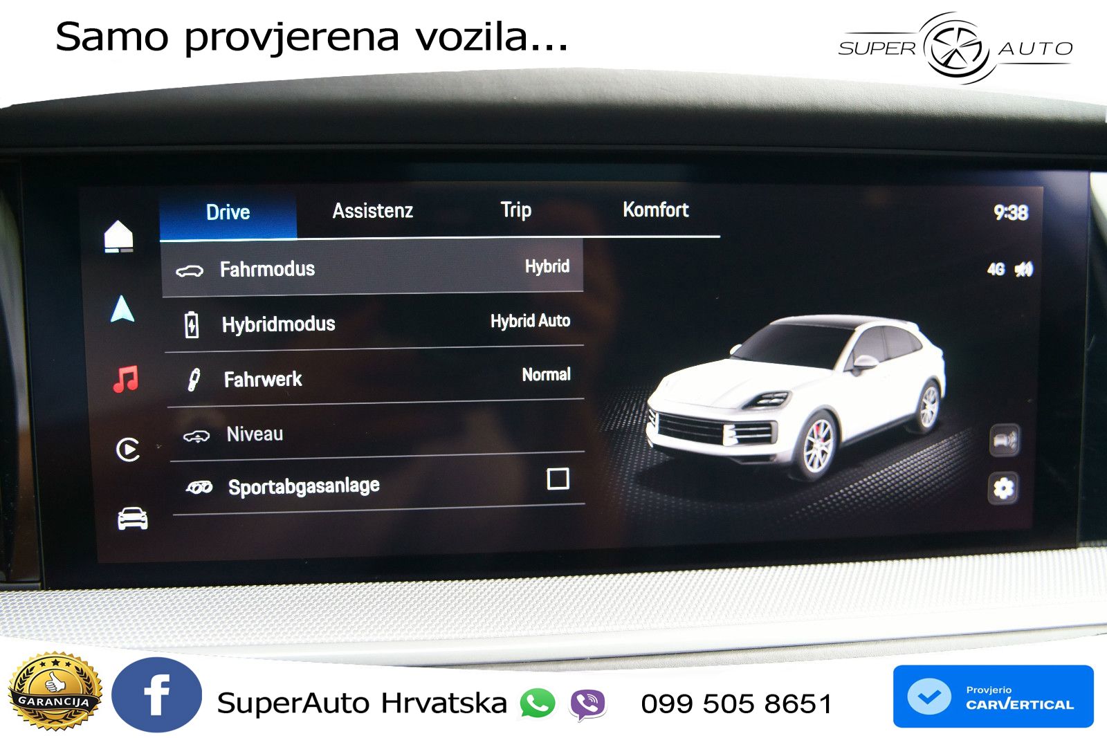 Porsche Cayenne Coupe S 3.0 V6 (519 KS) E-Hybrid Tiptronic S
