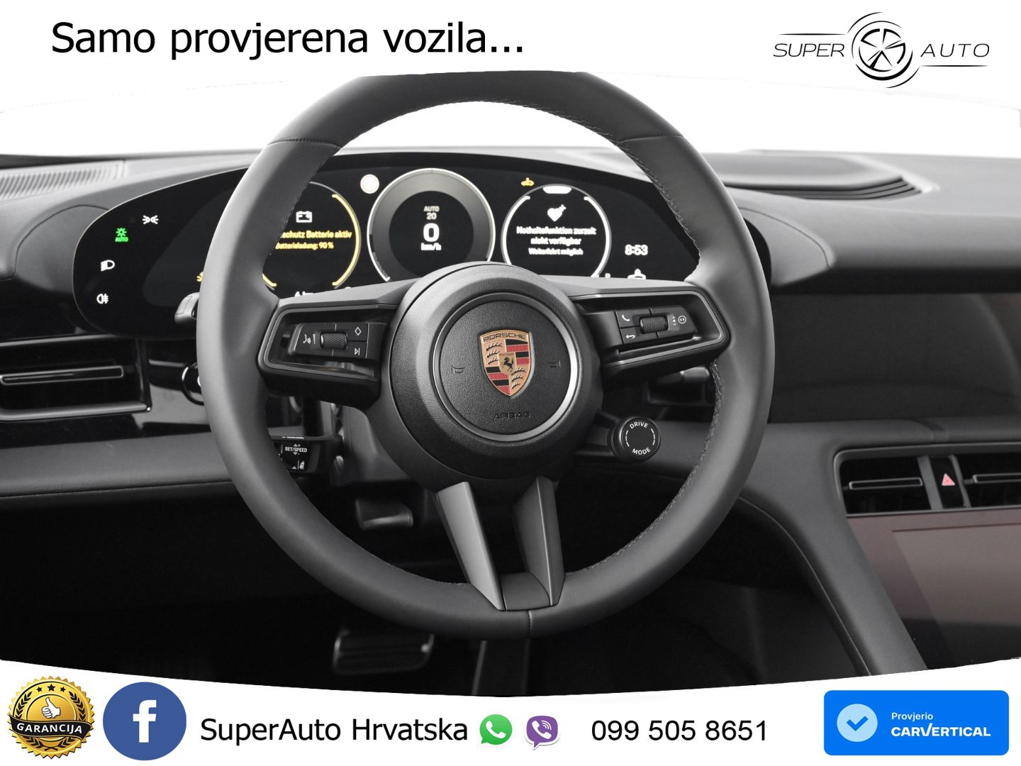 Porsche Taycan 105 kWh (435 KS)