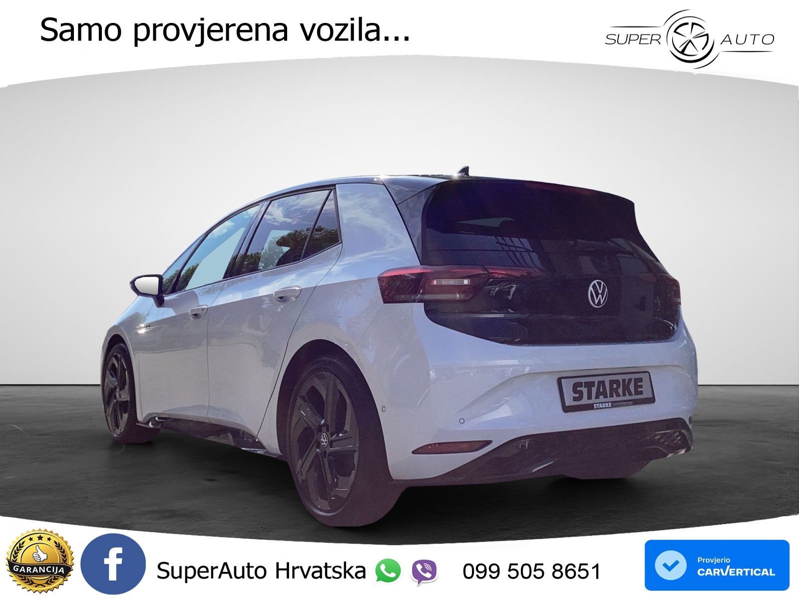 Volkswagen ID.3 GTX 84 kWh (286 KS) LED+GR SJED+ACC