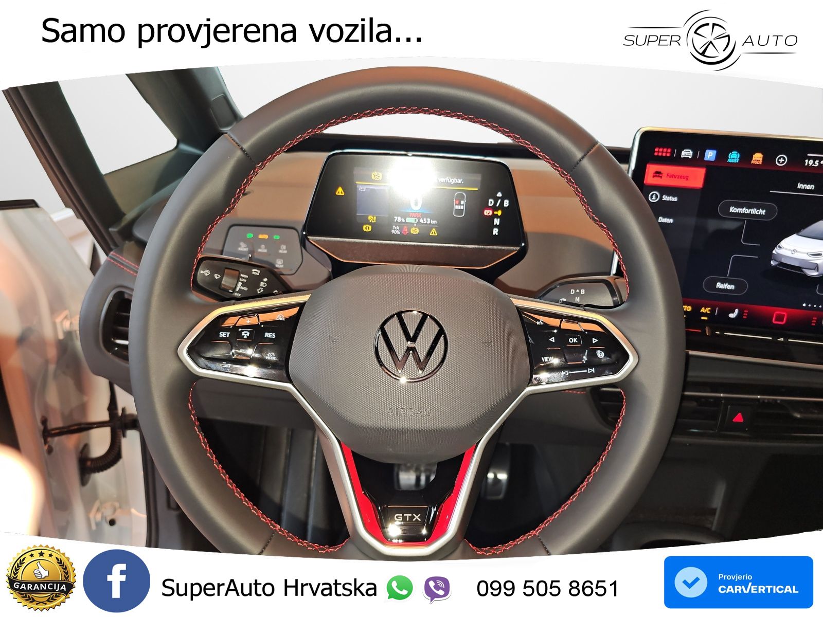 Volkswagen ID.3 GTX 84 kWh (286 KS) LED+GR SJED+ACC