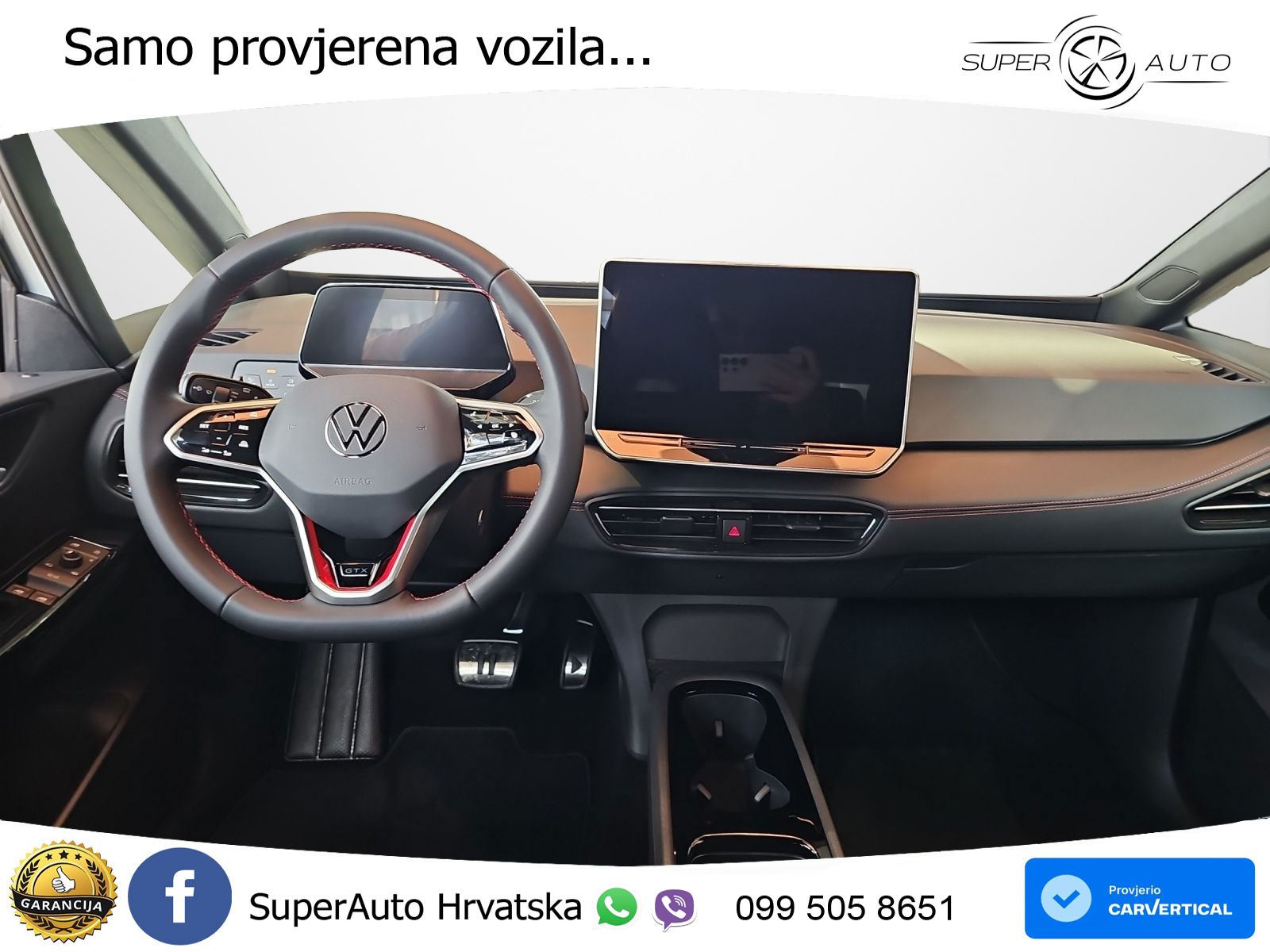 Volkswagen ID.3 GTX 84 kWh (286 KS) LED+GR SJED+ACC