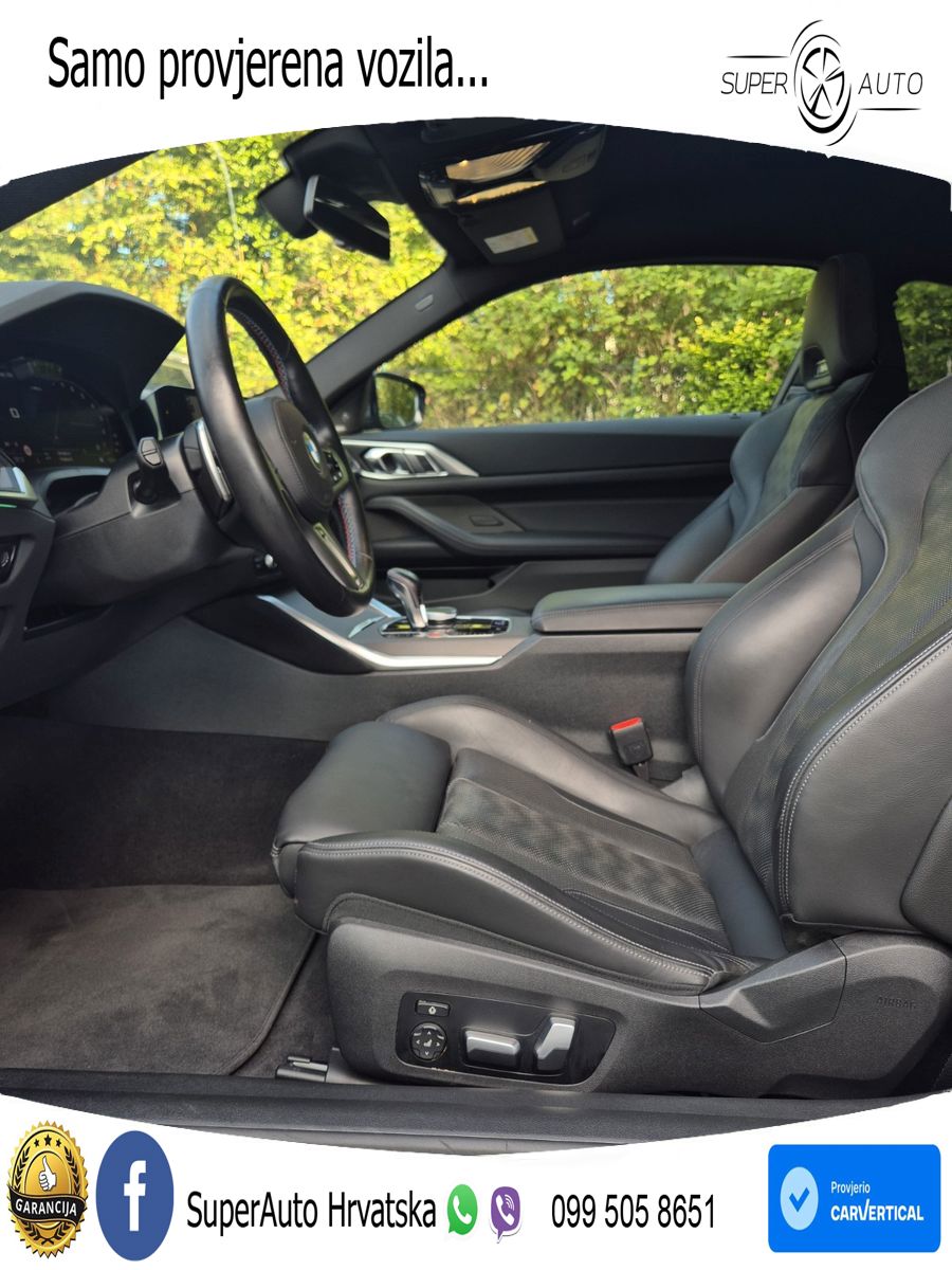 BMW M4 Competition 3.0 (510 KS) Steptronic LED+GR SJED+ACC