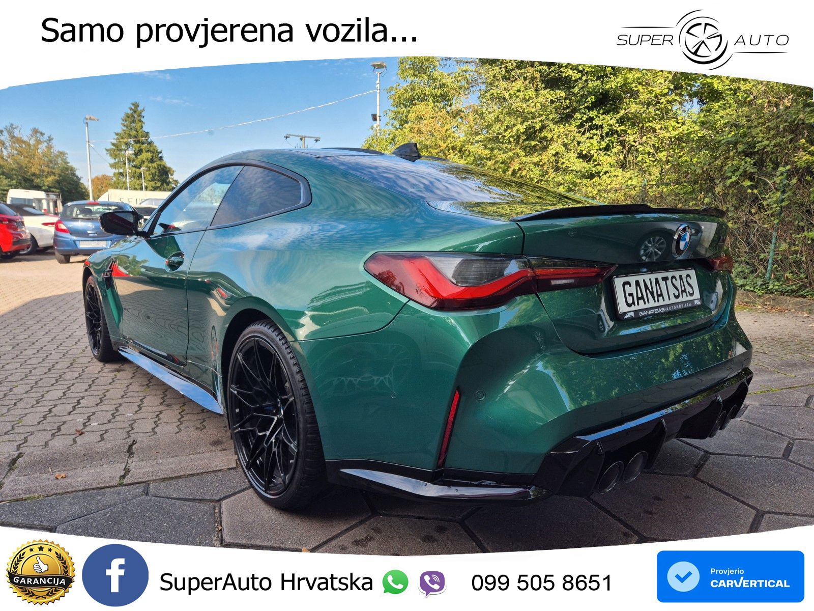 BMW M4 Competition 3.0 (510 KS) Steptronic LED+GR SJED+ACC