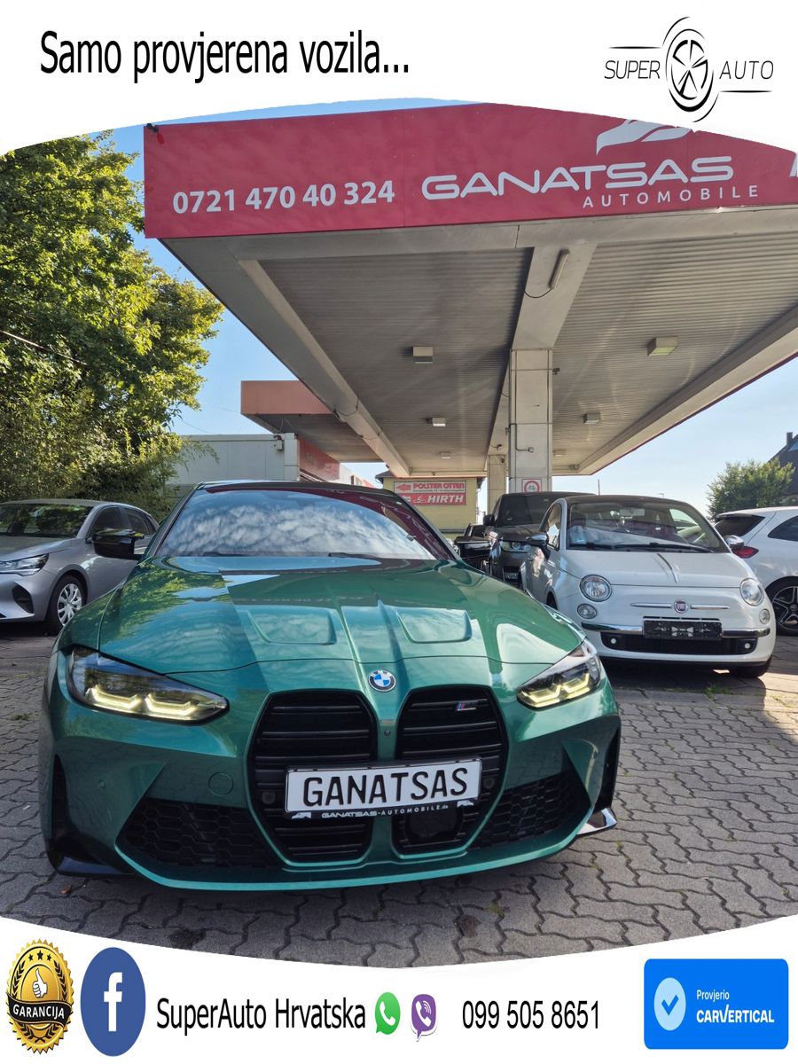 BMW M4 Competition 3.0 (510 KS) Steptronic LED+GR SJED+ACC