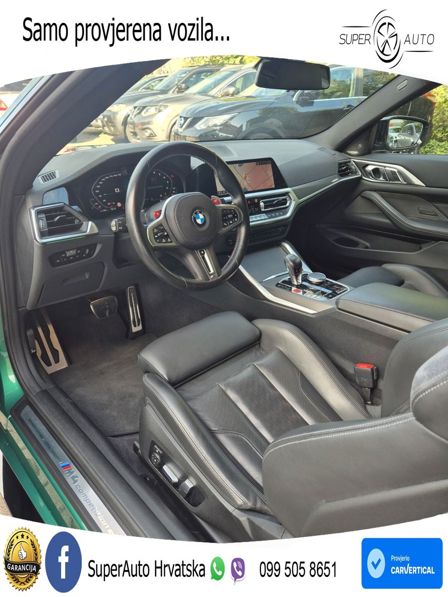 BMW M4 Competition 3.0 (510 KS) Steptronic LED+GR SJED+ACC