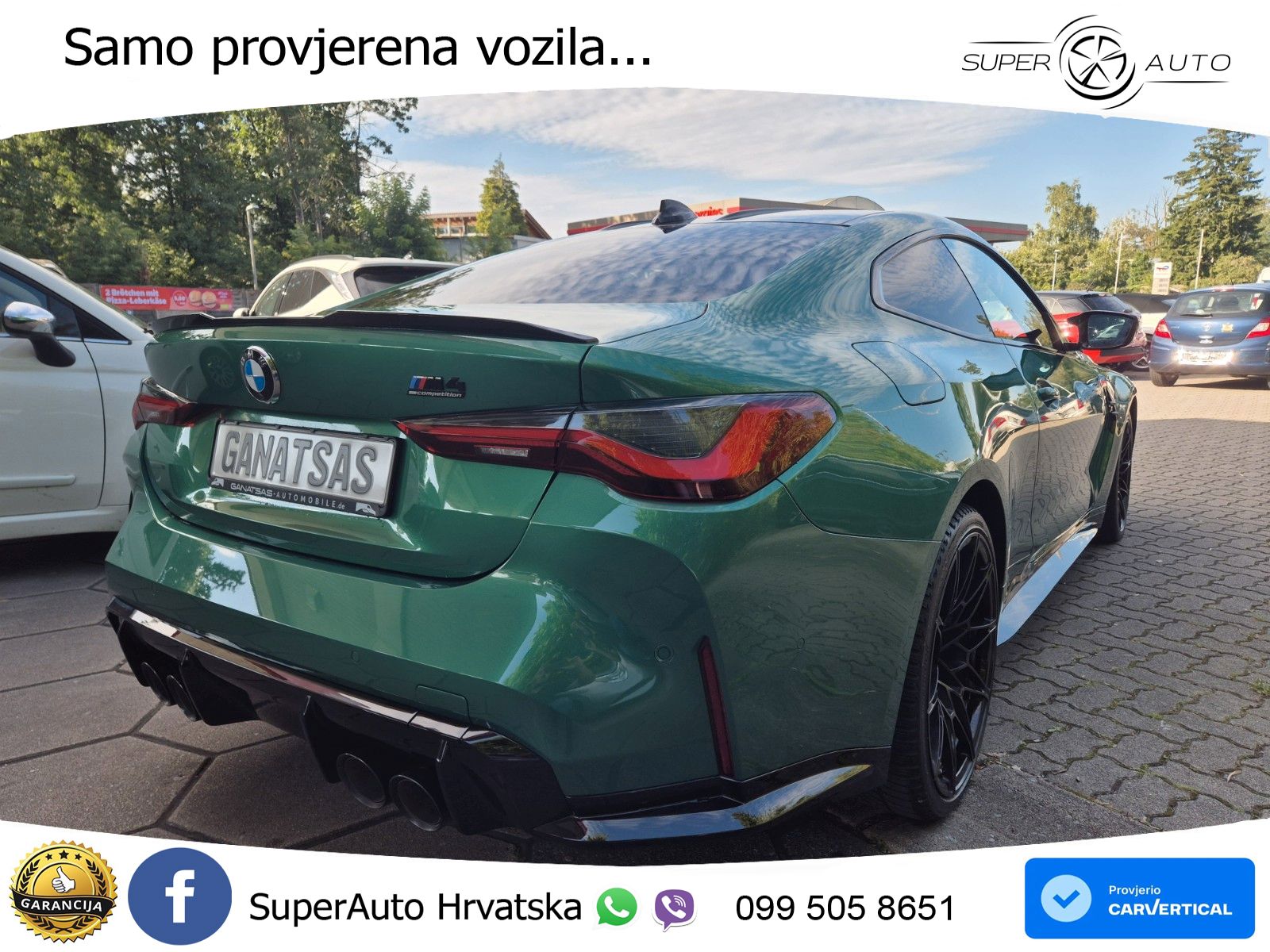 BMW M4 Competition 3.0 (510 KS) Steptronic LED+GR SJED+ACC