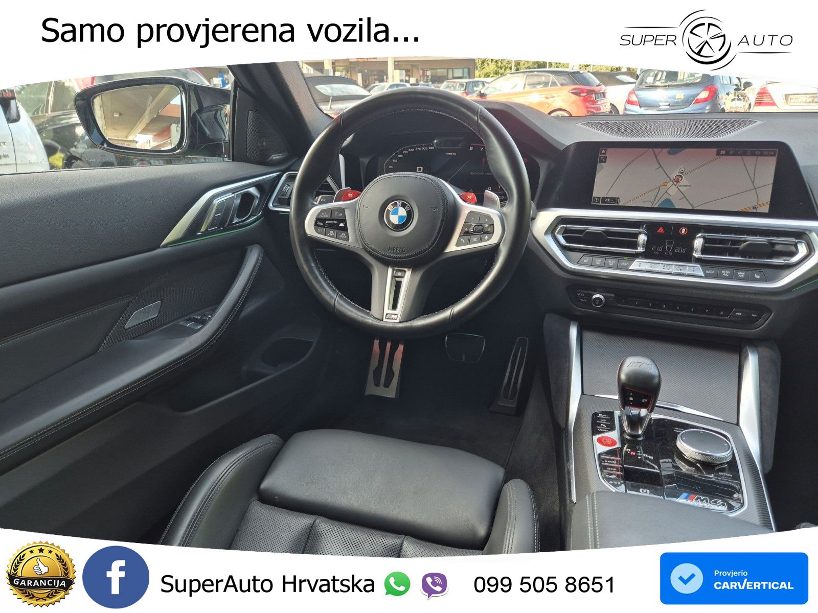 BMW M4 Competition 3.0 (510 KS) Steptronic LED+GR SJED+ACC