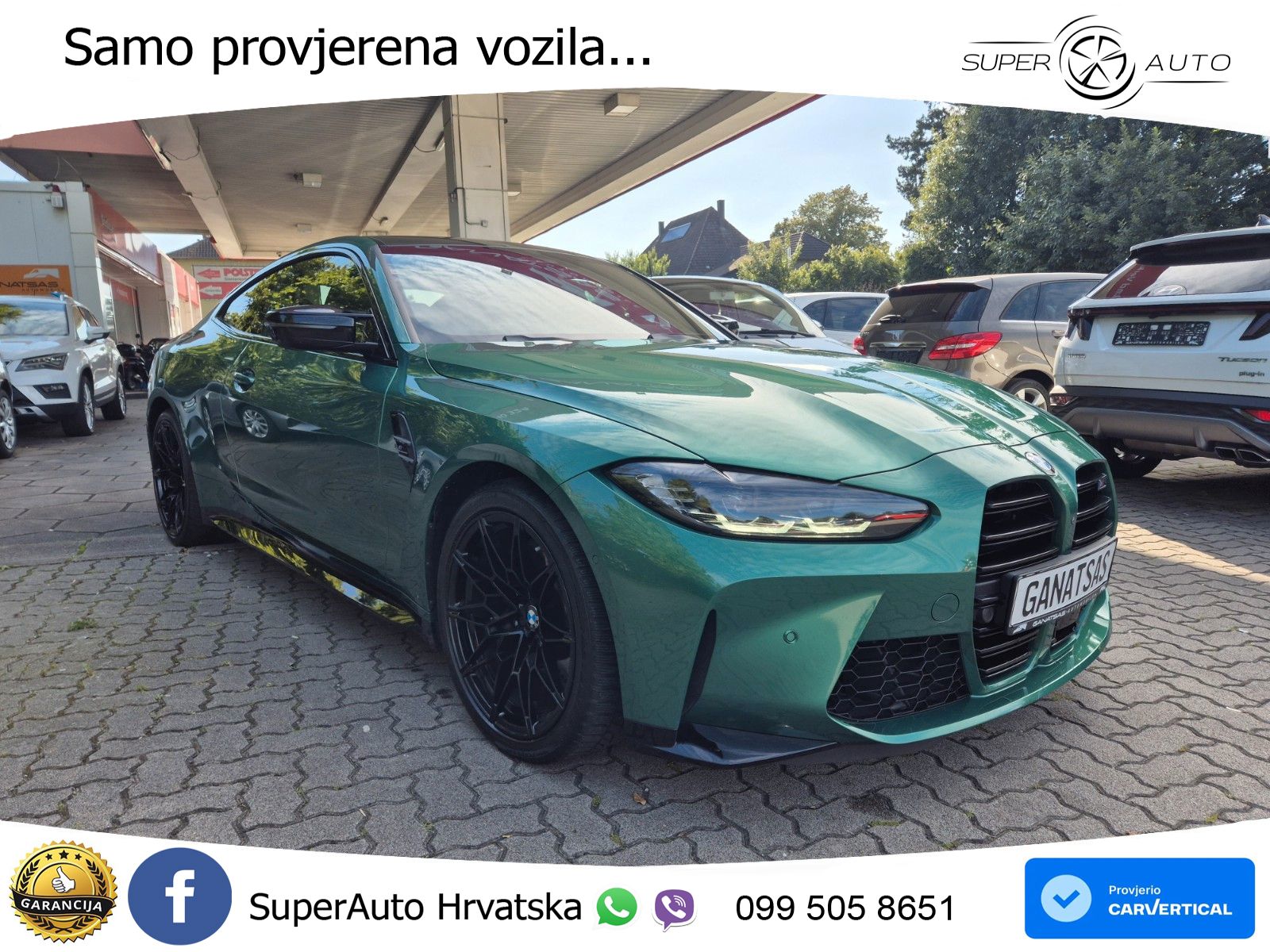 BMW M4 Competition 3.0 (510 KS) Steptronic LED+GR SJED+ACC
