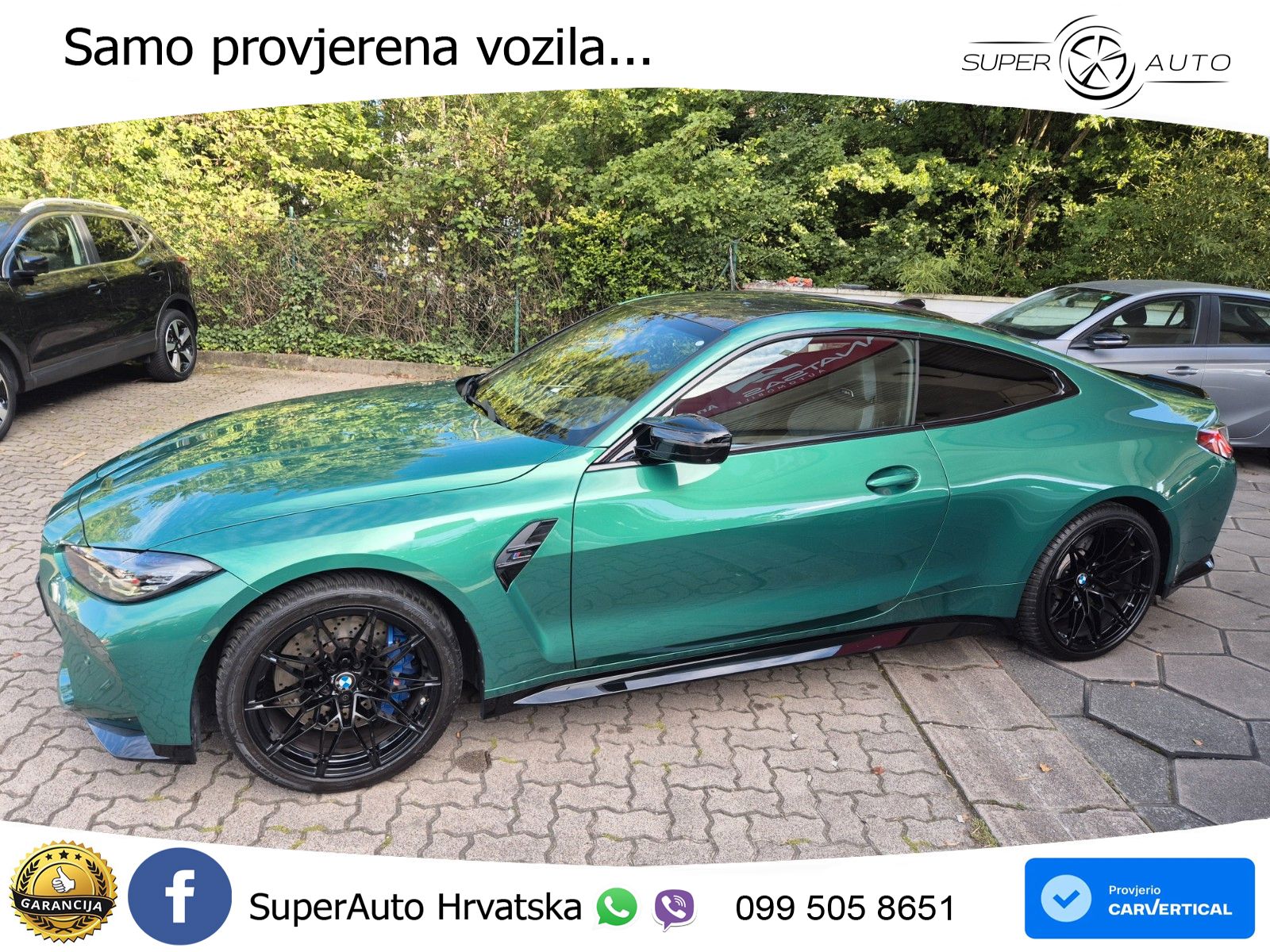 BMW M4 Competition 3.0 (510 KS) Steptronic LED+GR SJED+ACC