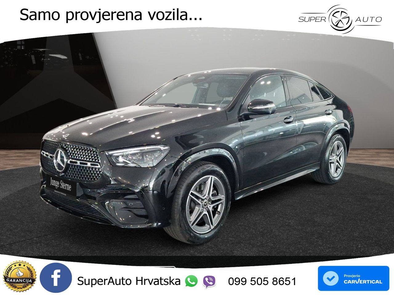 Mercedes GLE 450d (367 KS) EQ Boost 4MATIC 9G-TRONIC AMG LED+GR SJED+ACC