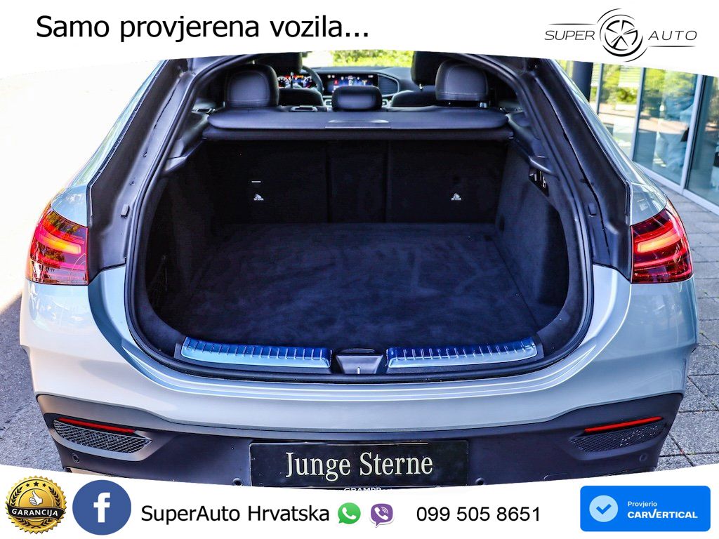 Mercedes AMG GLE Coupe 63 S V8 (612 KS) EQ Boost 4MATIC+ AMG SPEEDSHIFT TCT 9G LED+GR SJED+ACC