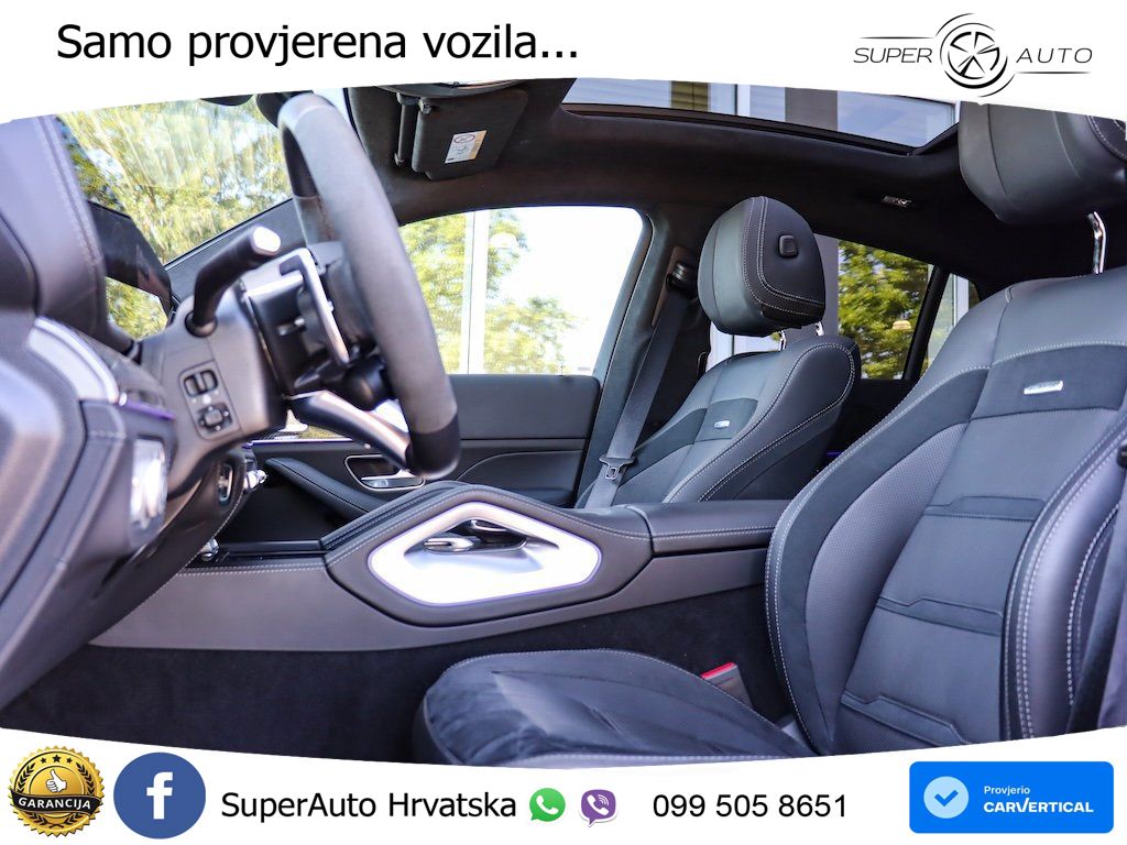 Mercedes AMG GLE Coupe 63 S V8 (612 KS) EQ Boost 4MATIC+ AMG SPEEDSHIFT TCT 9G LED+GR SJED+ACC