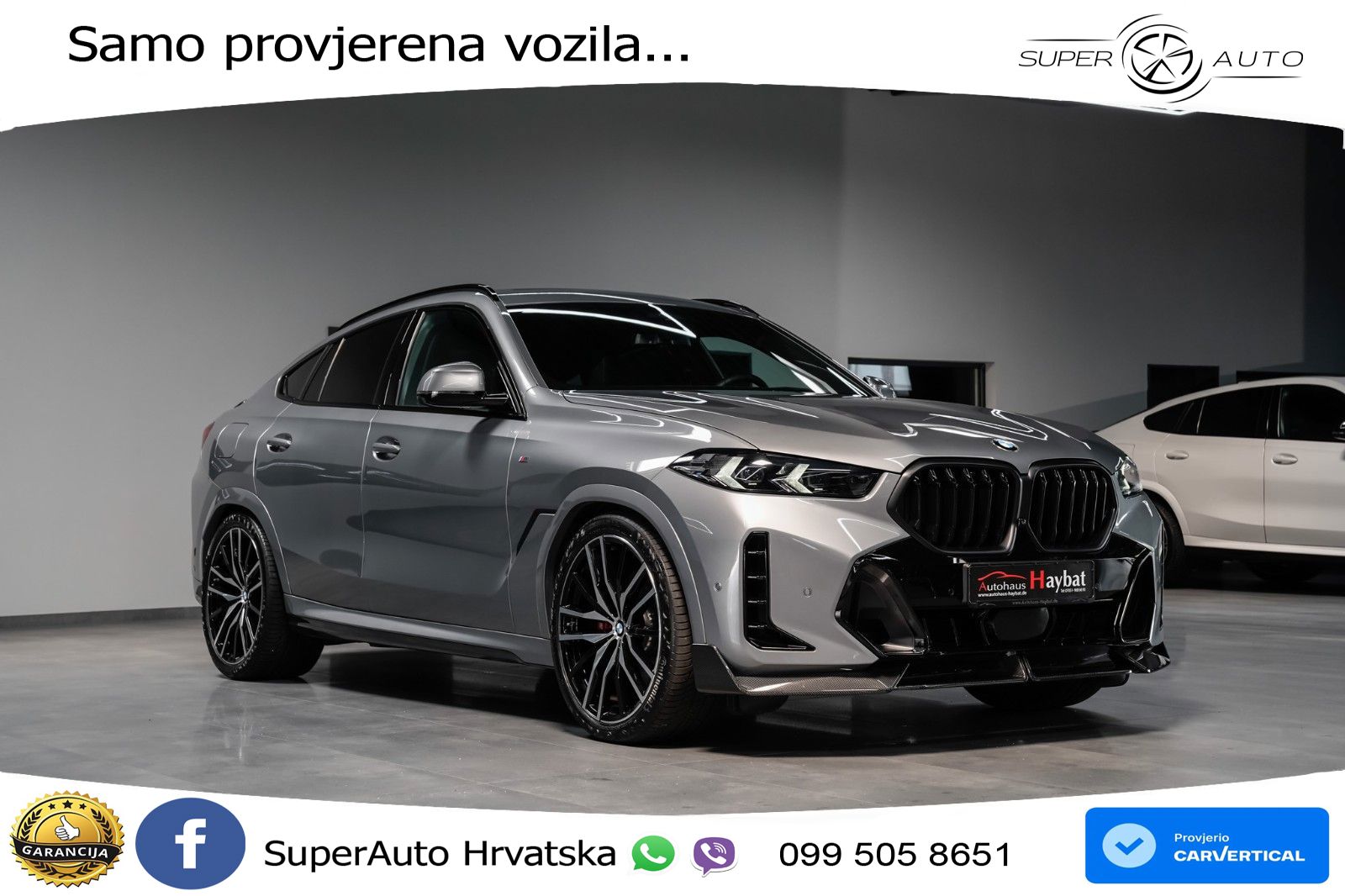 BMW X6 30d (298 KS) xDrive Steptronic M Sport LED+GR SJED+ACC