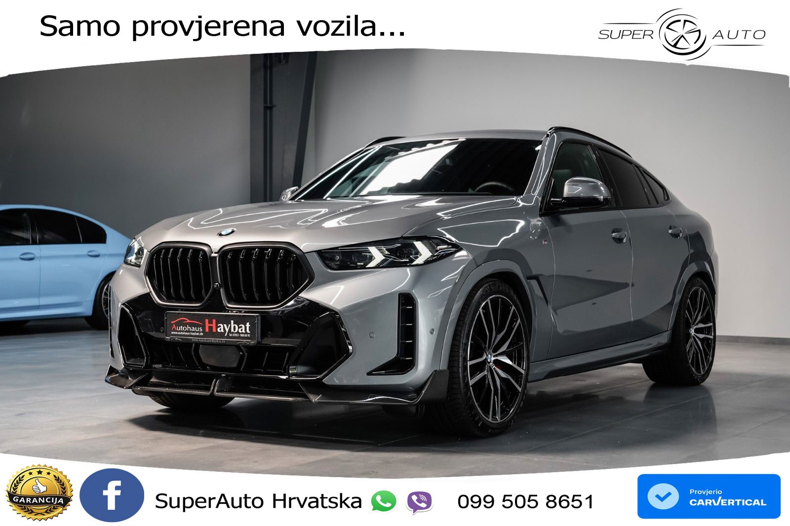 BMW X6 30d (298 KS) xDrive Steptronic M Sport LED+GR SJED+ACC