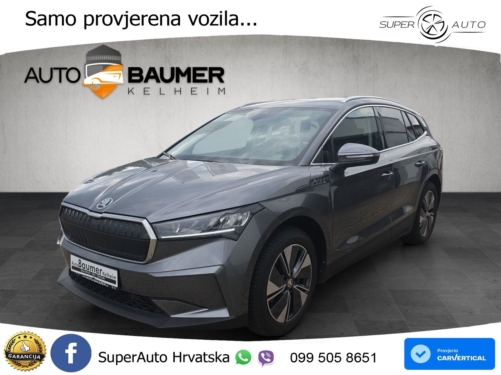 Škoda Enyaq iV 85x 82 kWh (286 KS) AWD