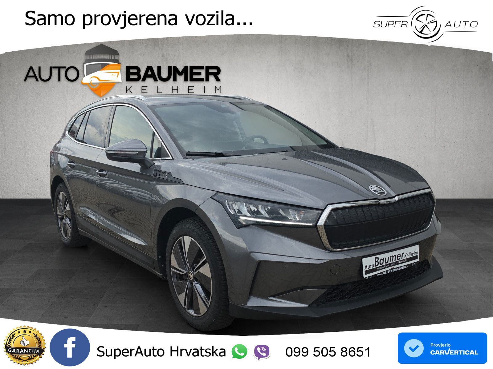 Škoda Enyaq iV 85x 82 kWh (286 KS) AWD
