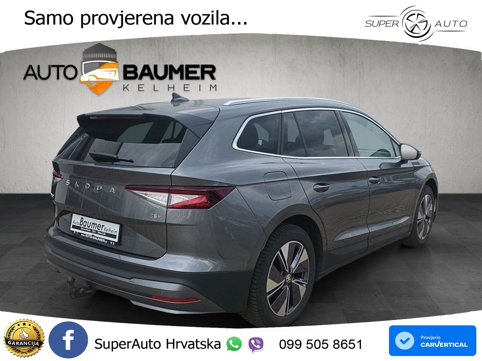 Škoda Enyaq iV 85x 82 kWh (286 KS) AWD