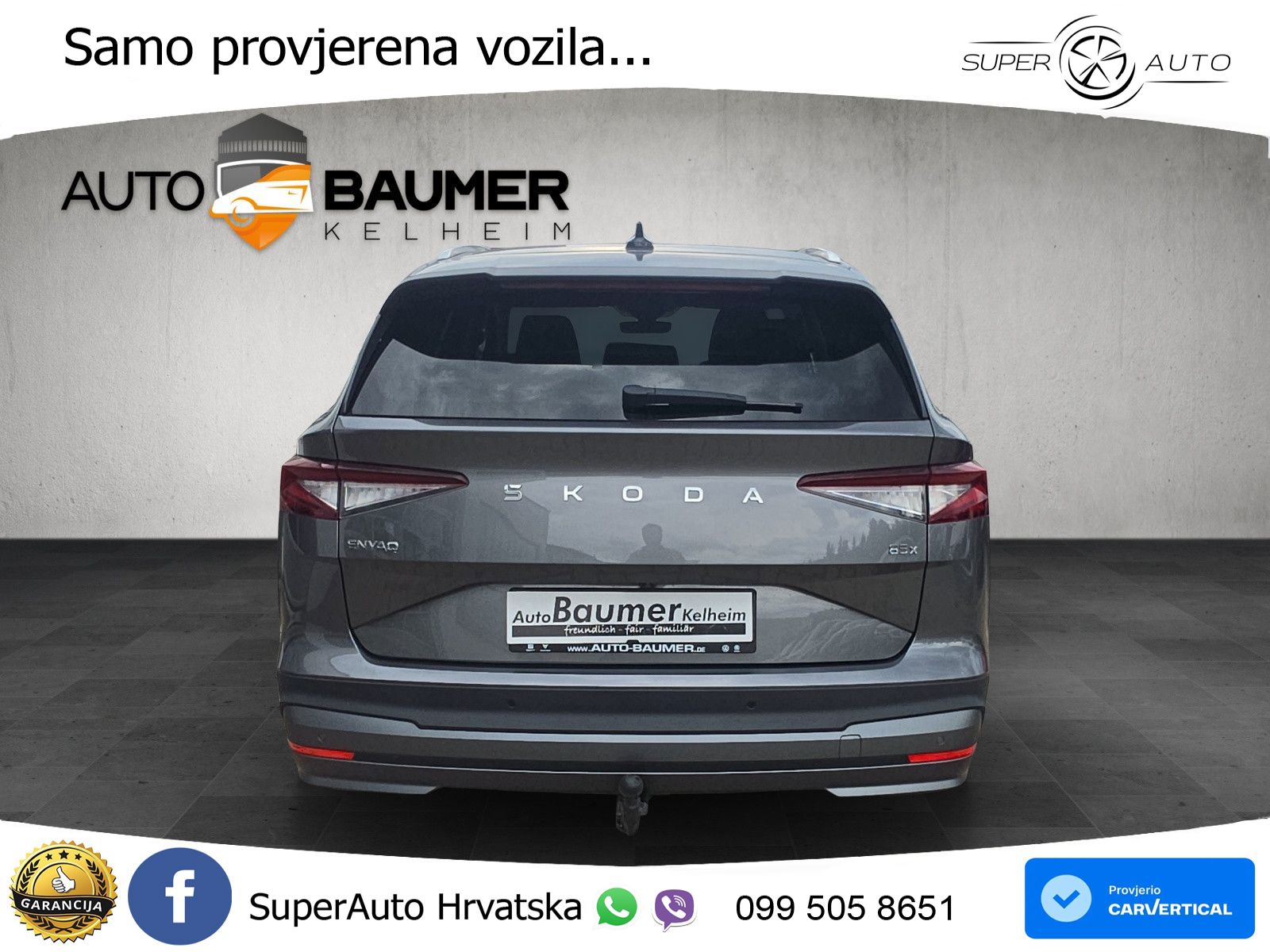 Škoda Enyaq iV 85x 82 kWh (286 KS) AWD