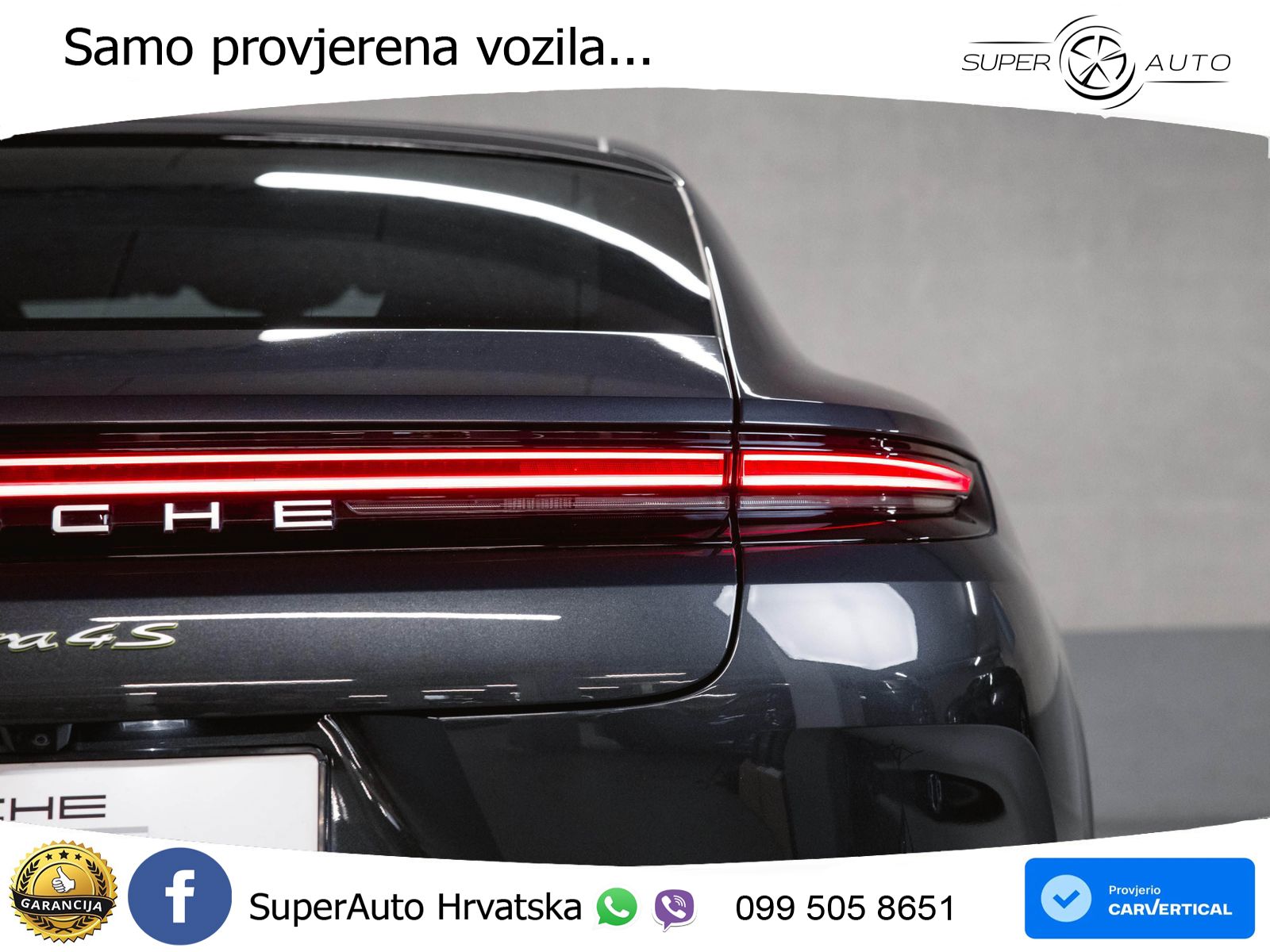Porsche Panamera 4S 2.9 V6 (544 KS) E-Hybrid PDK ACC+HEAD+4xGR SJED+360+PANO