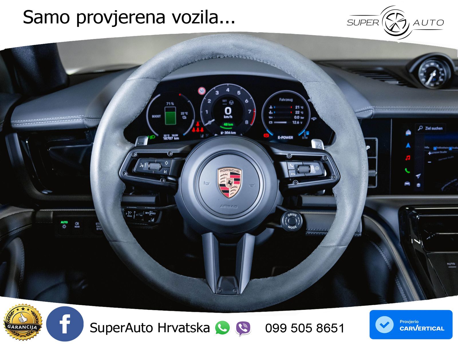 Porsche Panamera 4S 2.9 V6 (544 KS) E-Hybrid PDK ACC+HEAD+4xGR SJED+360+PANO