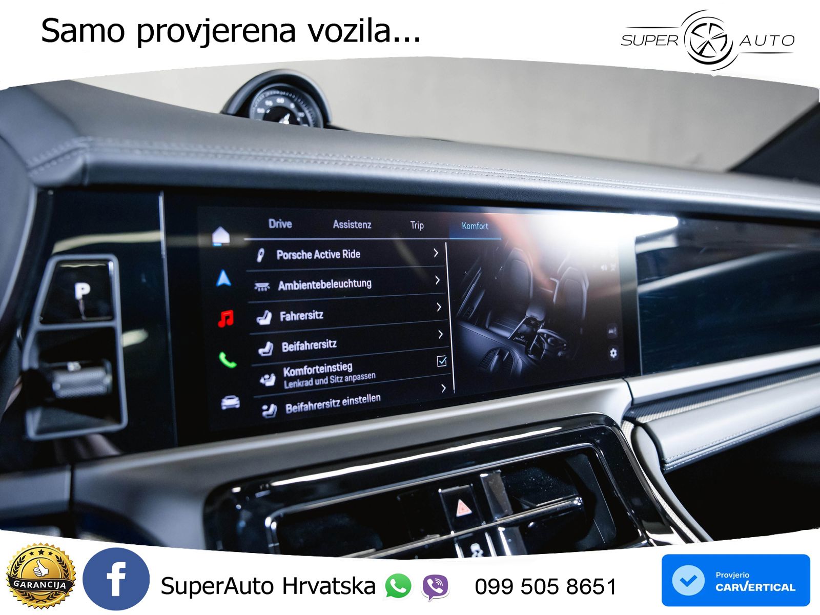 Porsche Panamera 4S 2.9 V6 (544 KS) E-Hybrid PDK ACC+HEAD+4xGR SJED+360+PANO
