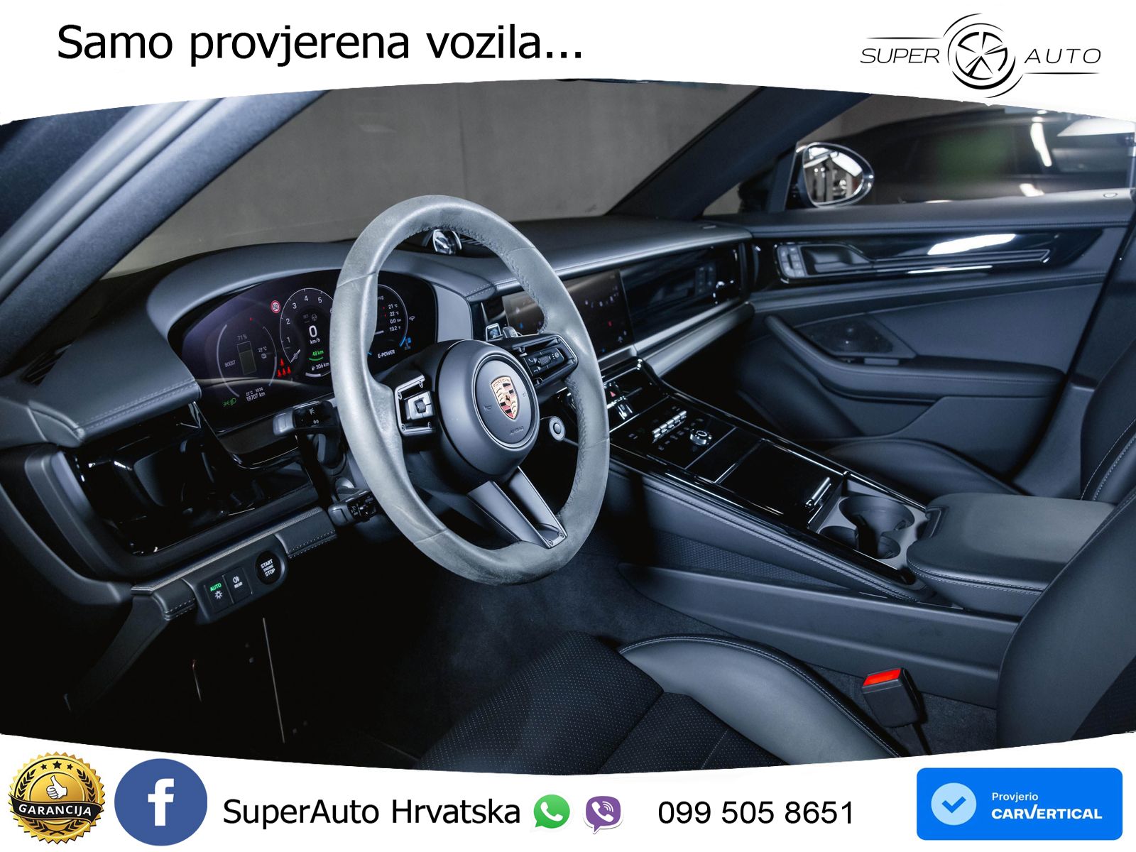 Porsche Panamera 4S 2.9 V6 (544 KS) E-Hybrid PDK ACC+HEAD+4xGR SJED+360+PANO