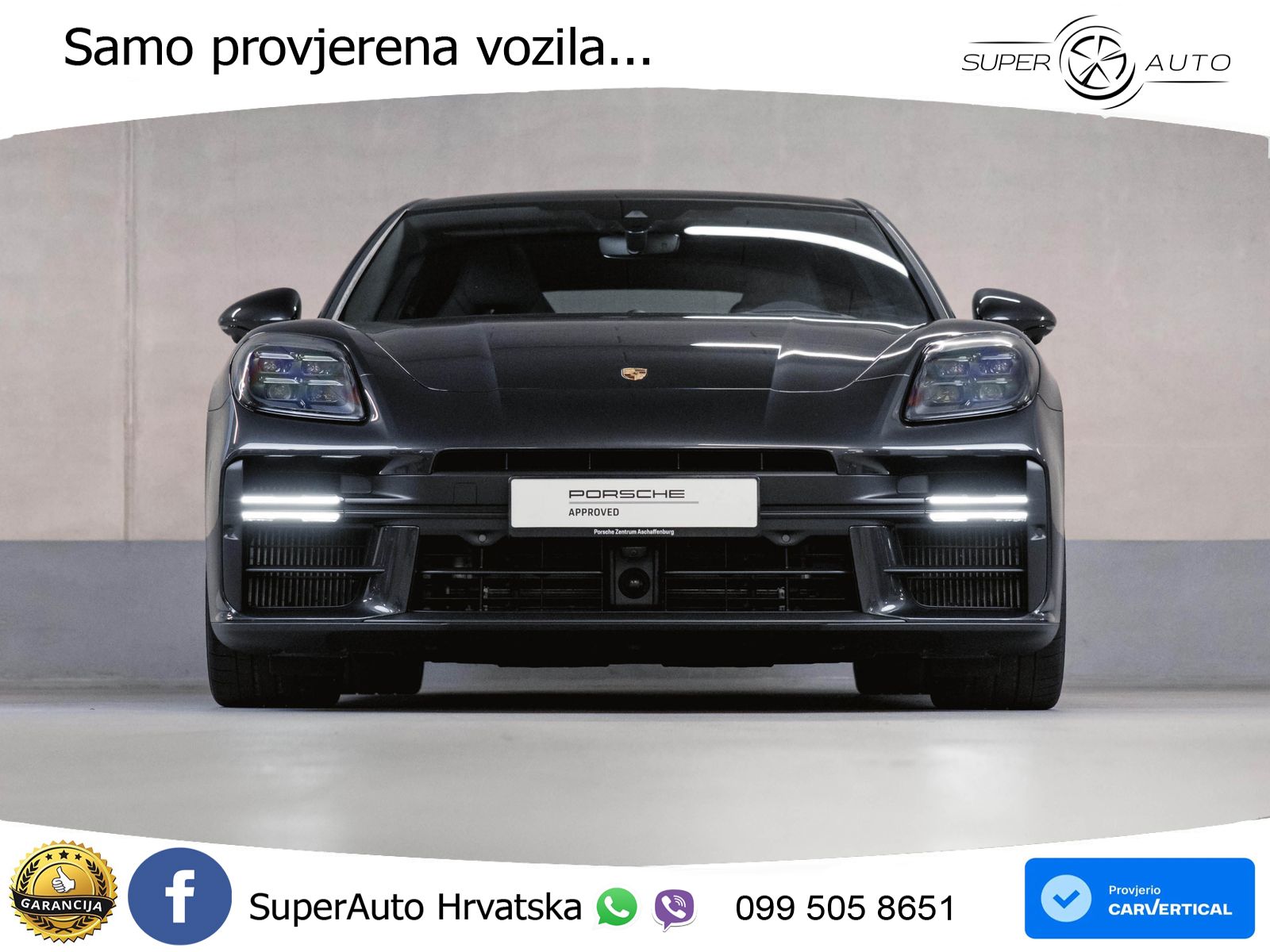 Porsche Panamera 4S 2.9 V6 (544 KS) E-Hybrid PDK ACC+HEAD+4xGR SJED+360+PANO