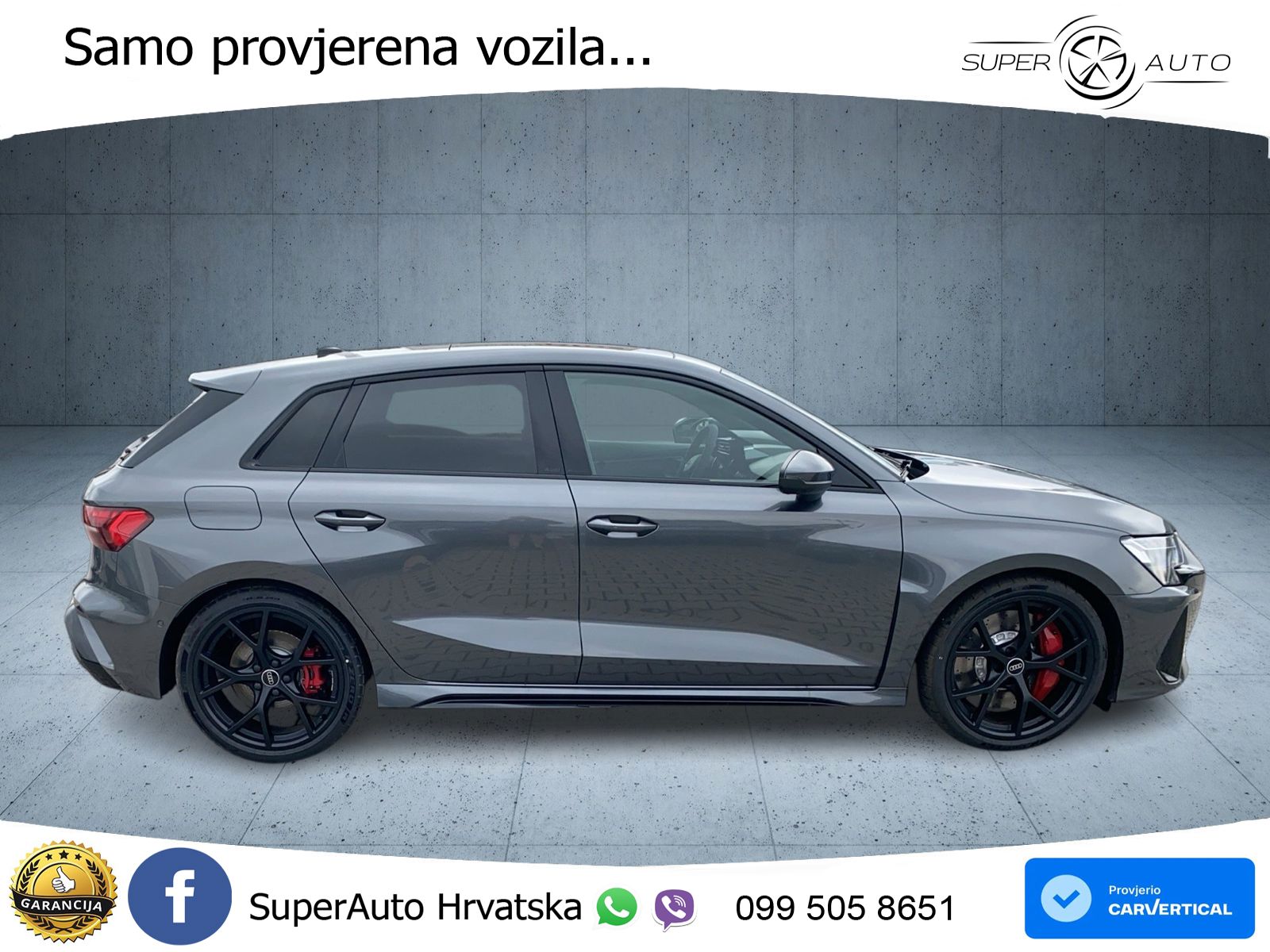 Audi RS3 Sportback 2.5 TFSI (400 KS) quattro S tronic LED+GR SJED+ACC